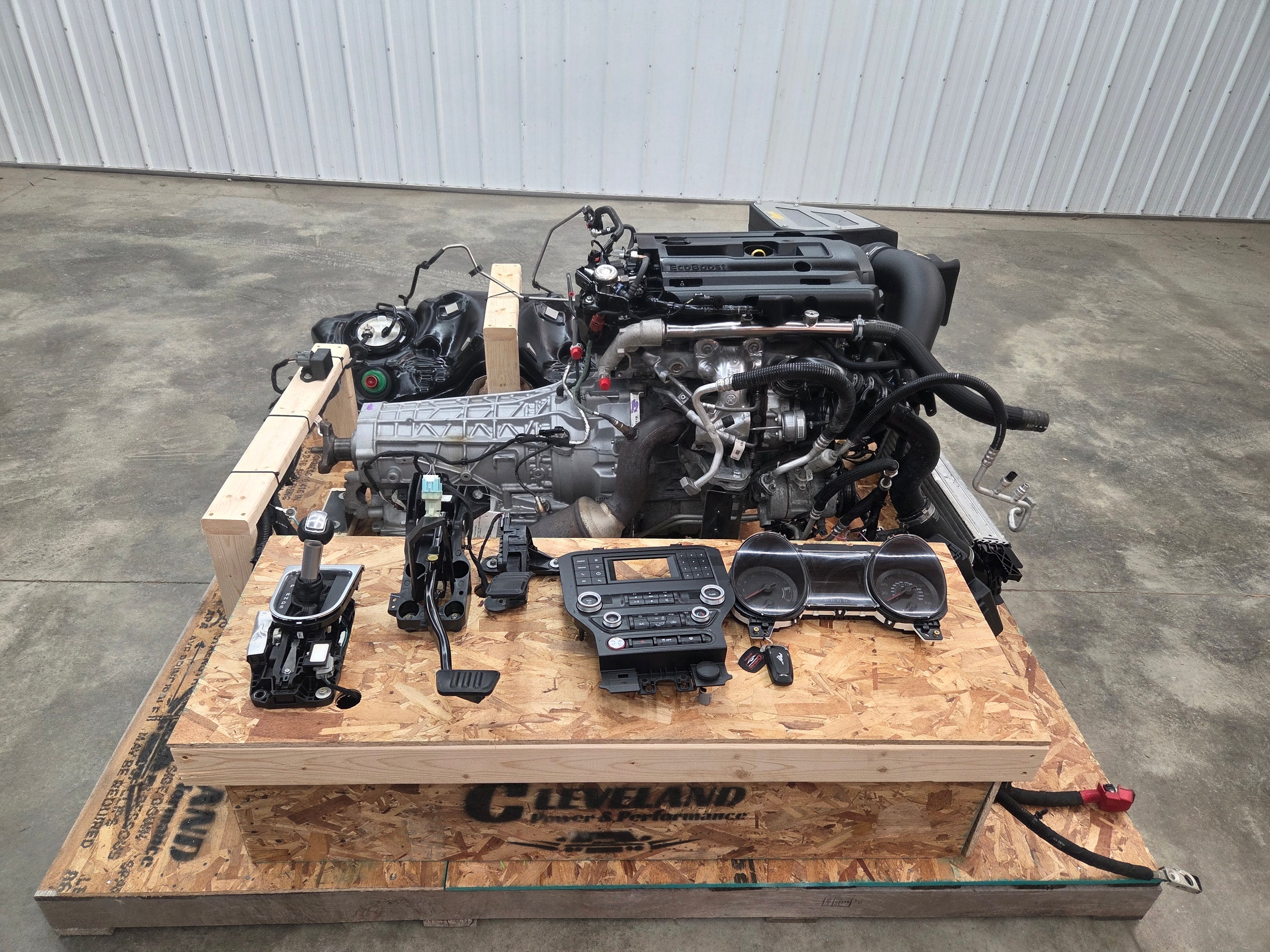 2020 Mustang Ecoboost 2.3L Turbocharged Engine 10 Speed Automatic Transmission Turn Key 43K