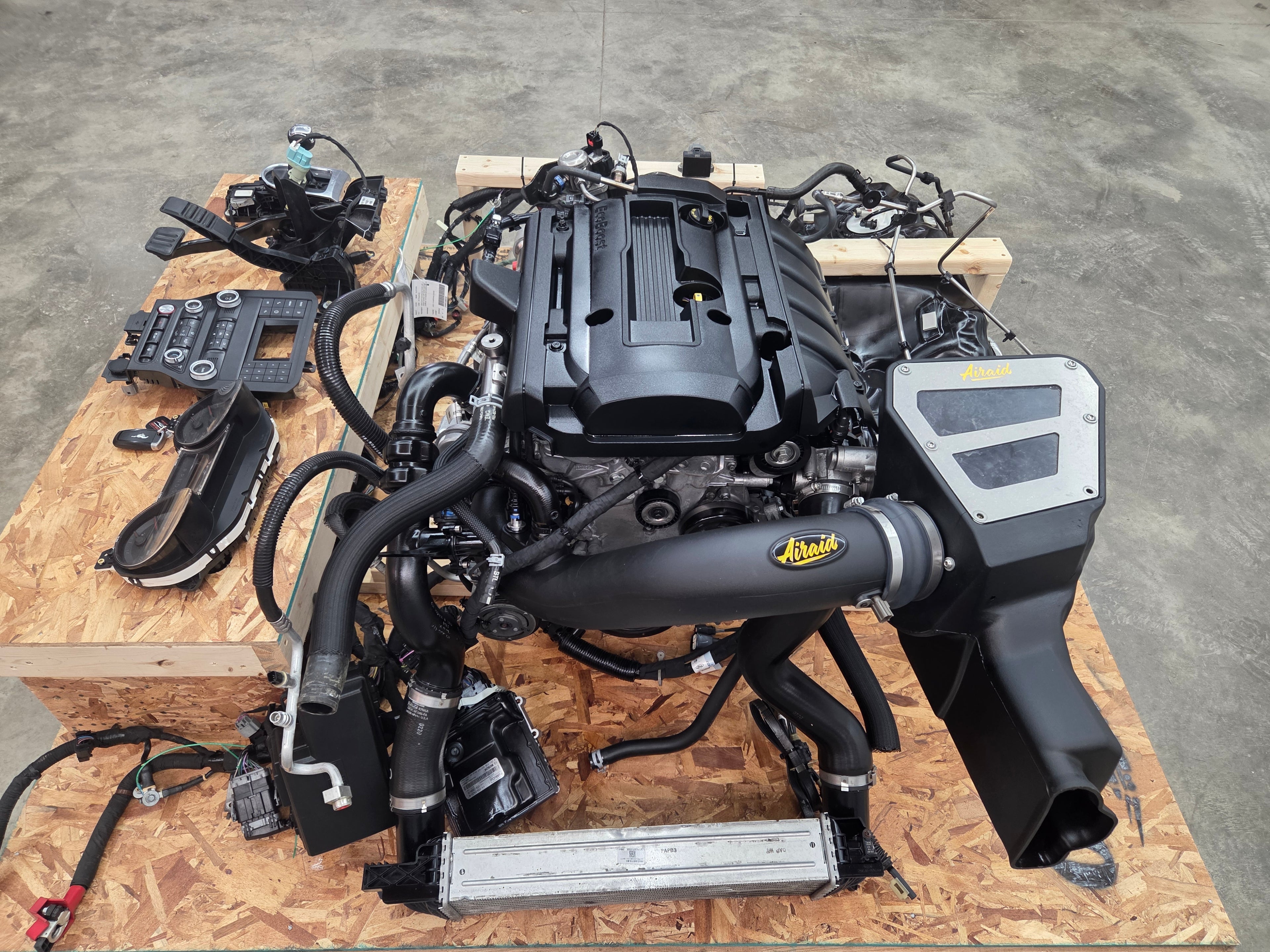 2020 Mustang Ecoboost 2.3L Turbocharged Engine 10 Speed Automatic Transmission Turn Key 43K