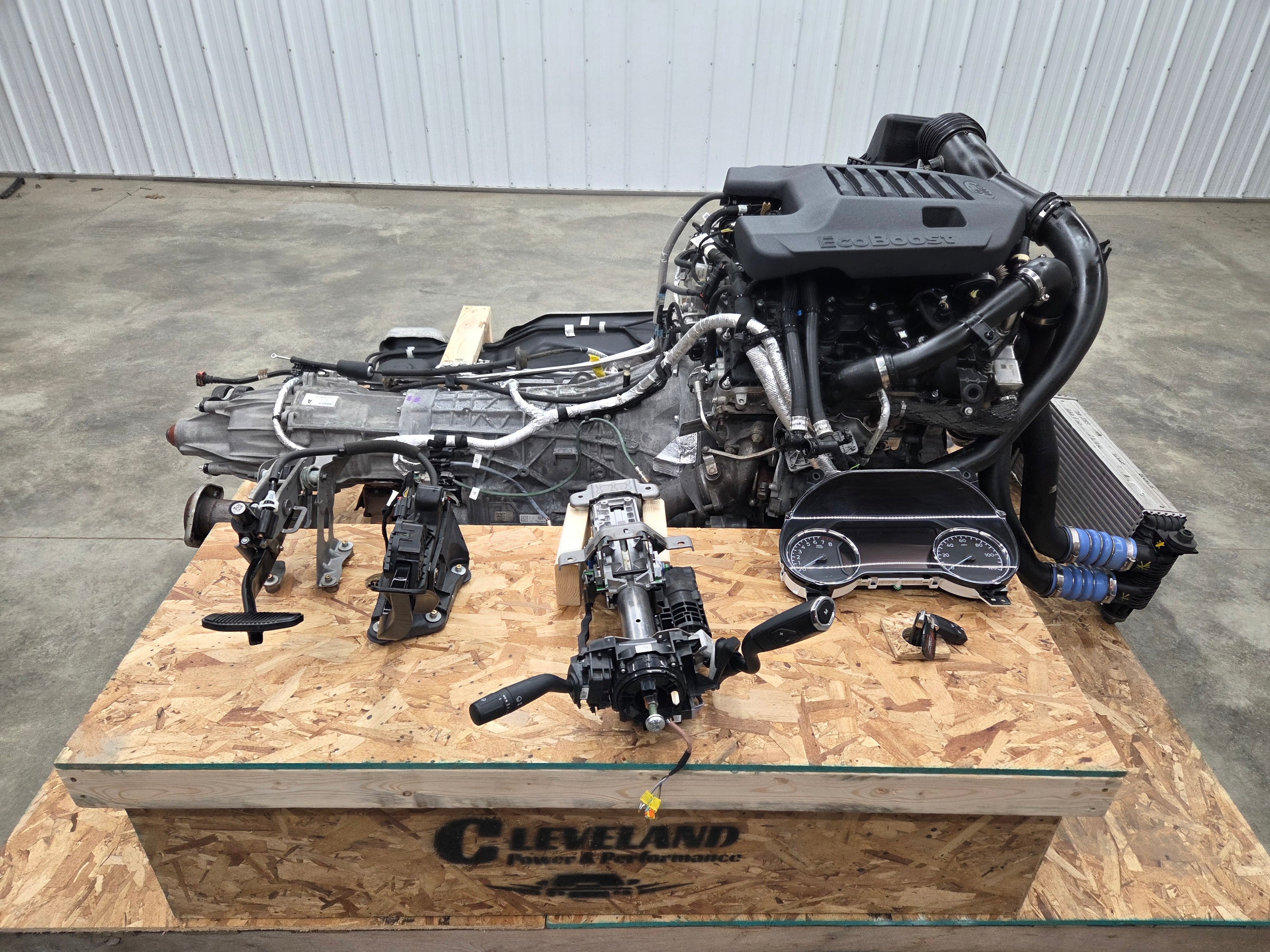 2022 Ford F150 3.5L Ecoboost Twin Turbocharged V6 Engine & 10 Speed Automatic Transmission 4X4 Turn Key 22K
