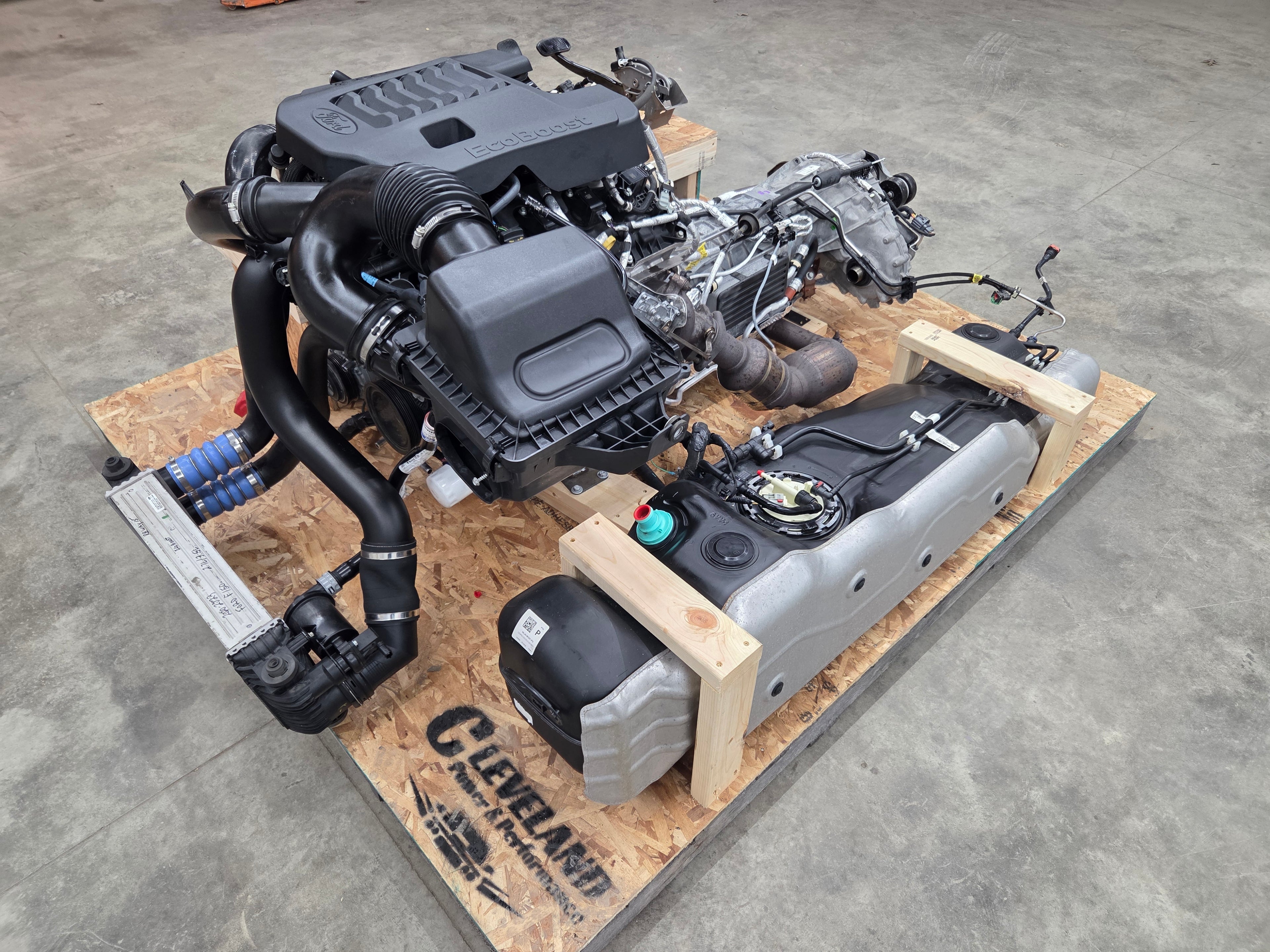 2022 Ford F150 3.5L Ecoboost Twin Turbocharged V6 Engine & 10 Speed Automatic Transmission 4X4 Turn Key 22K