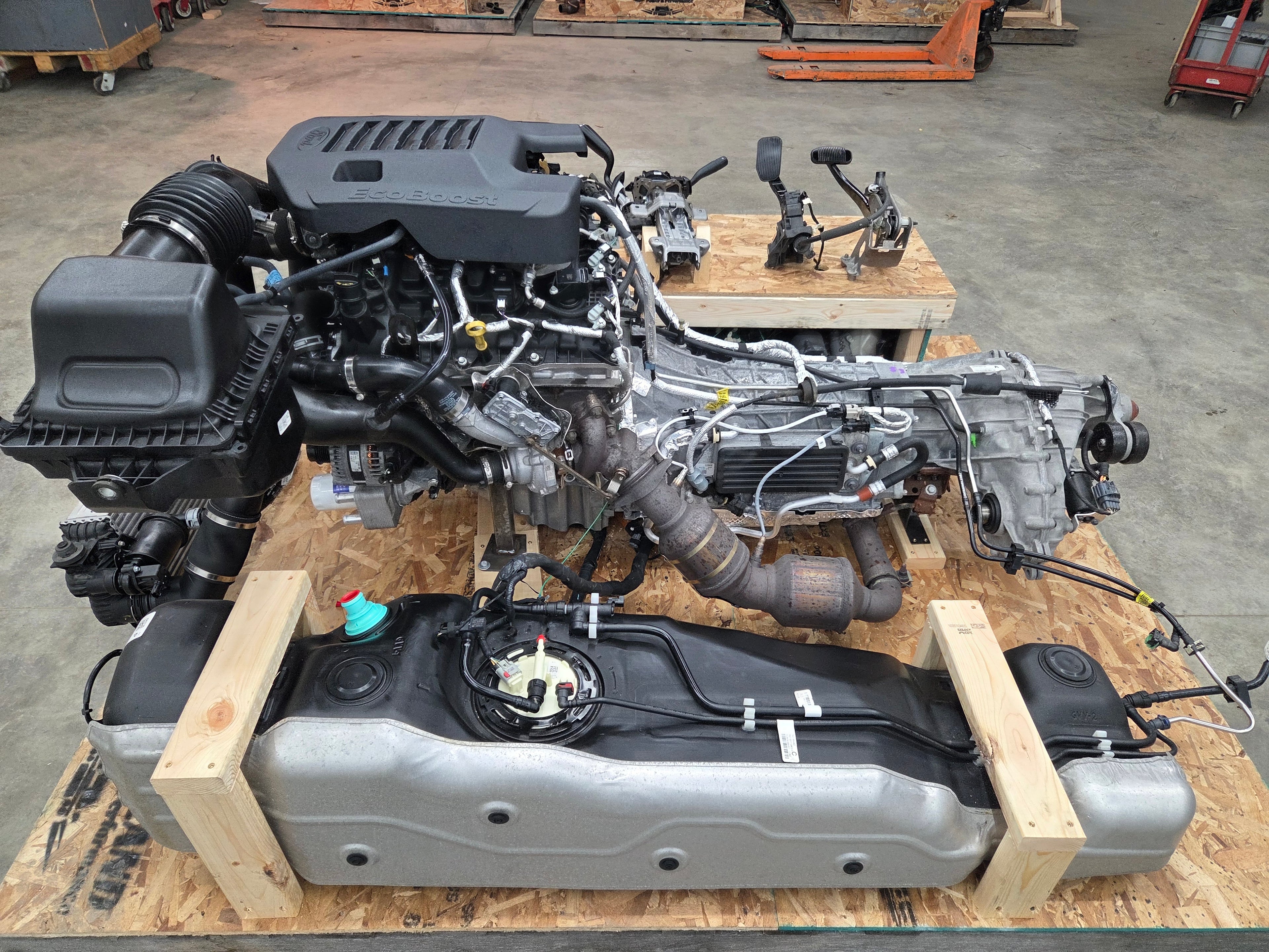 2022 Ford F150 3.5L Ecoboost Twin Turbocharged V6 Engine & 10 Speed Automatic Transmission 4X4 Turn Key 22K