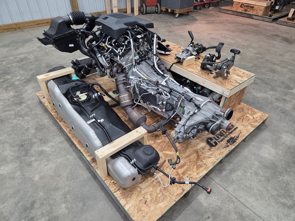 2022 Ford F150 3.5L Ecoboost Twin Turbocharged V6 Engine & 10 Speed Automatic Transmission 4X4 Turn Key 22K