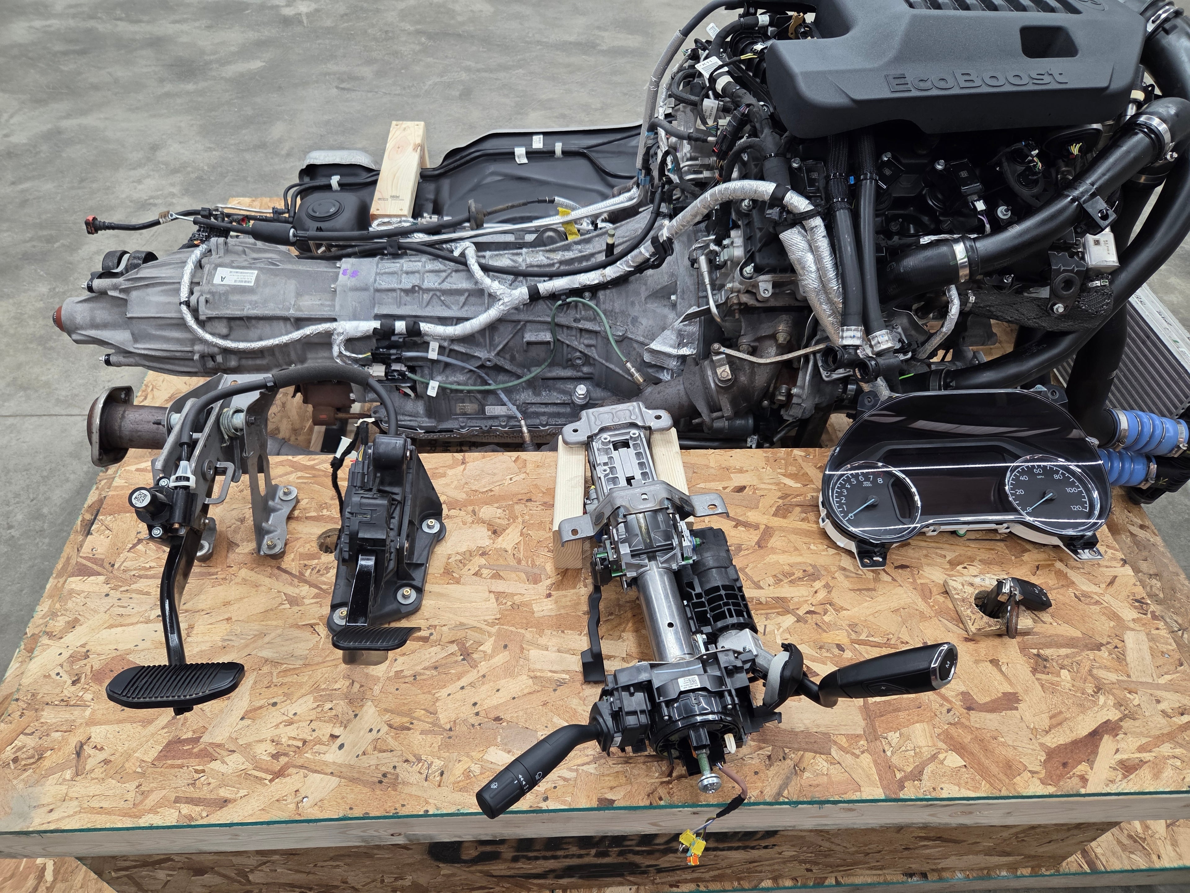 2022 Ford F150 3.5L Ecoboost Twin Turbocharged V6 Engine & 10 Speed Automatic Transmission 4X4 Turn Key 22K