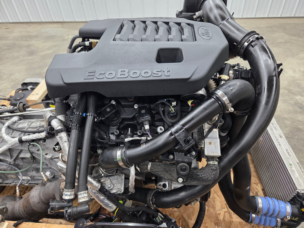2022 Ford F150 3.5L Ecoboost Twin Turbocharged V6 Engine & 10 Speed Automatic Transmission 4X4 Turn Key 22K