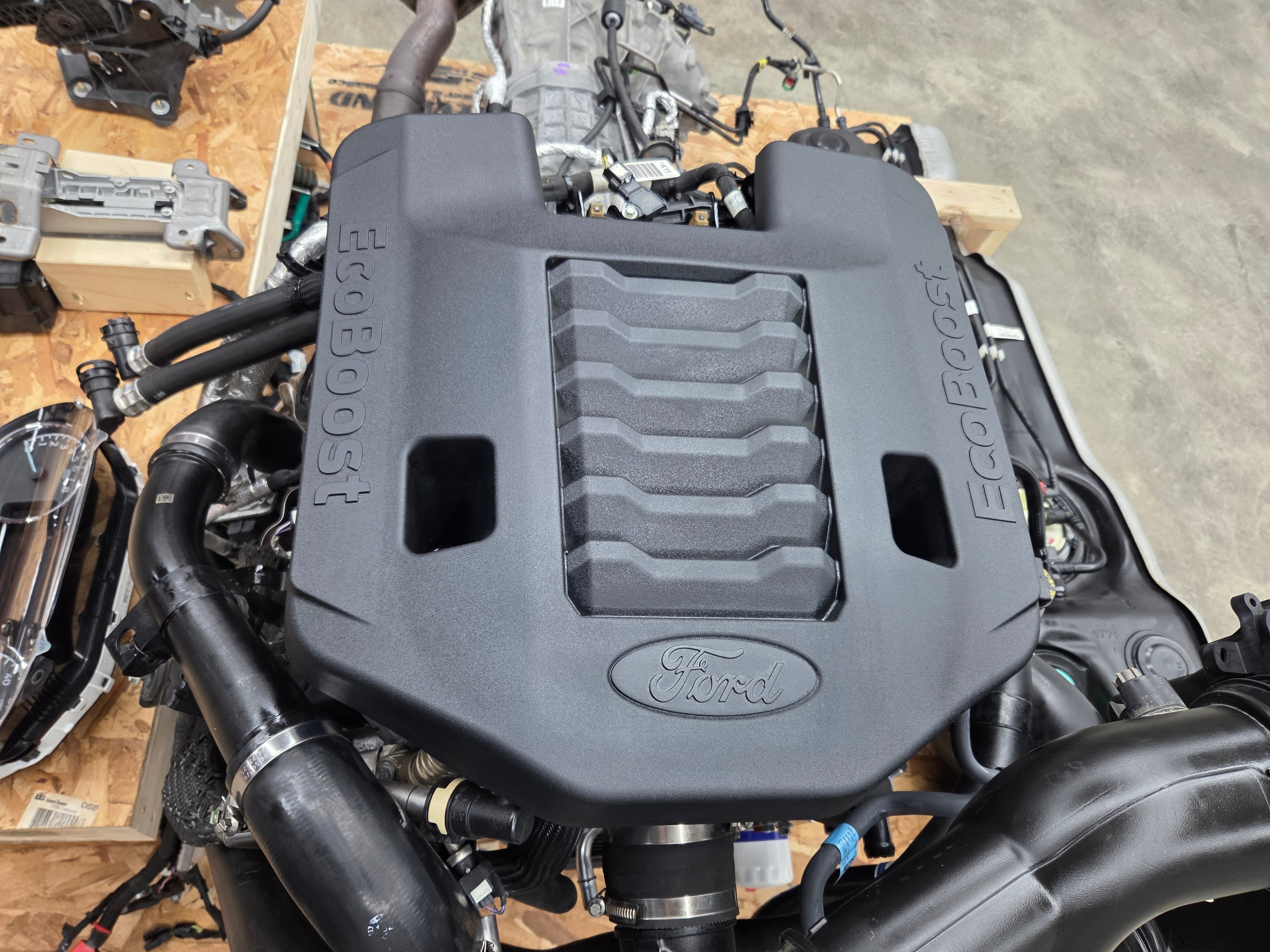 2022 Ford F150 3.5L Ecoboost Twin Turbocharged V6 Engine & 10 Speed Automatic Transmission 4X4 Turn Key 22K
