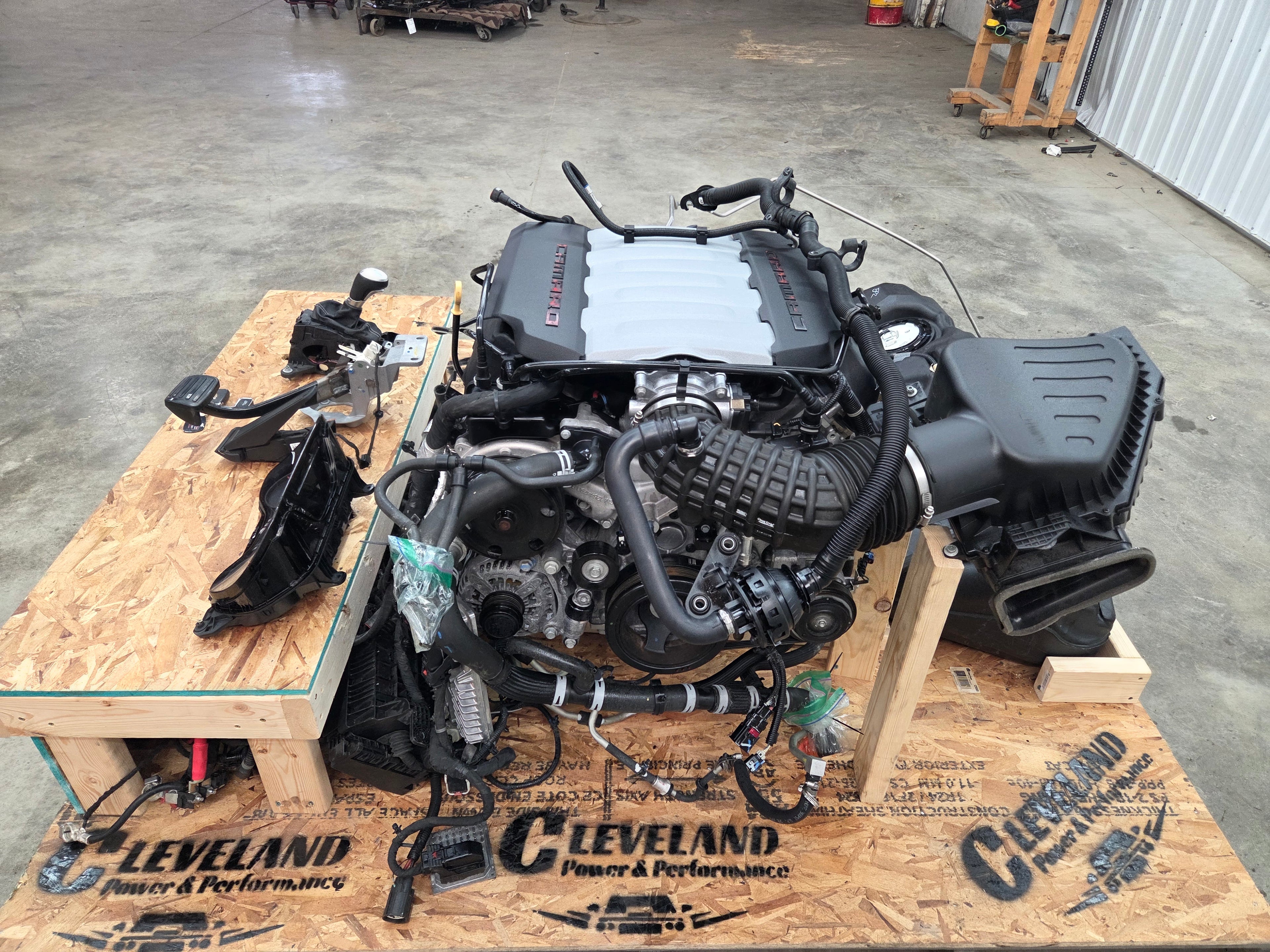 2020 Camaro SS 6.2L LT1 Engine 10 Speed Automatic Transmission Turn Key Pallet – 27K MILES