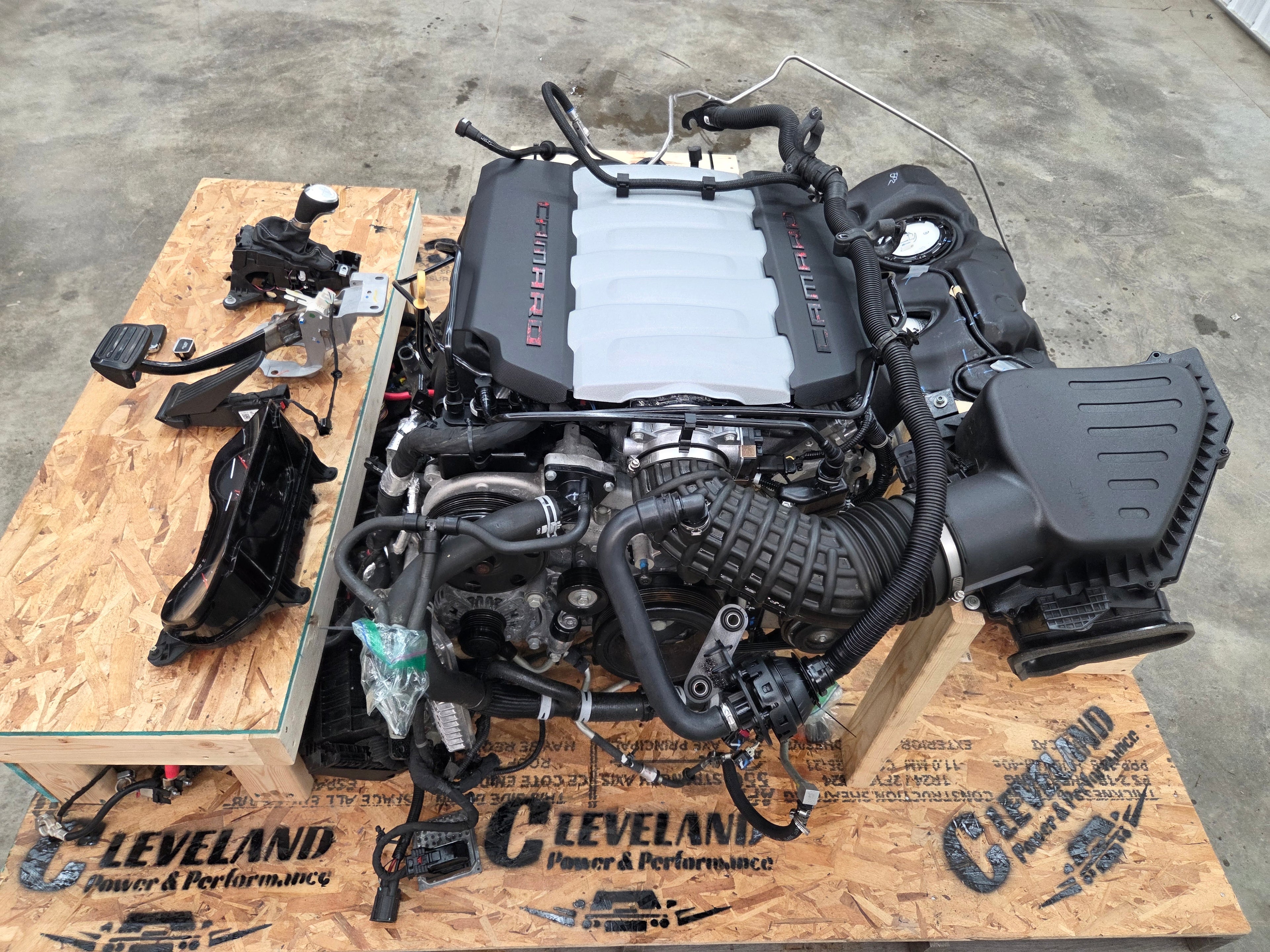 2020 Camaro SS 6.2L LT1 Engine 10 Speed Automatic Transmission Turn Key Pallet – 27K MILES