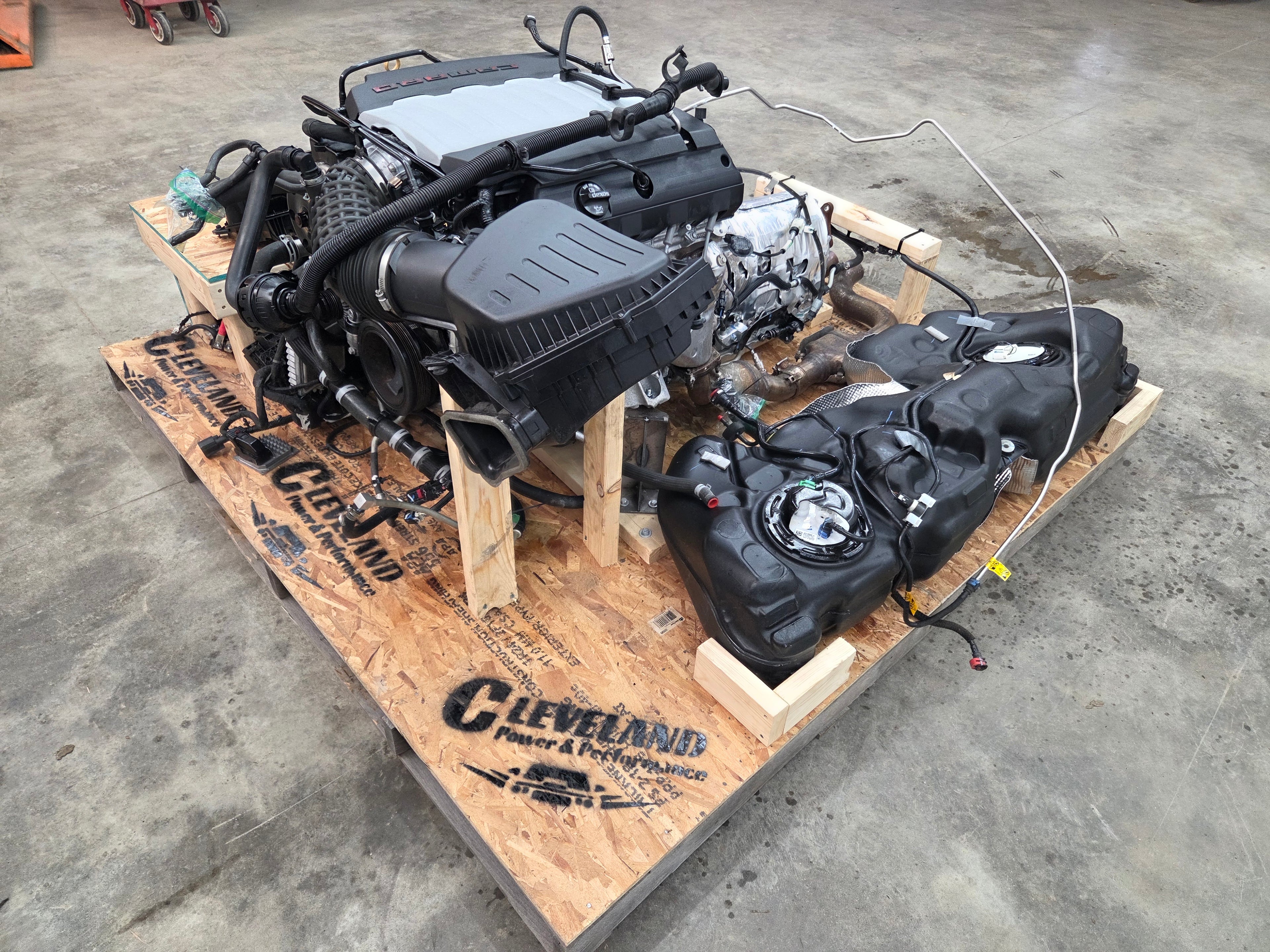 2020 Camaro SS 6.2L LT1 Engine 10 Speed Automatic Transmission Turn Key Pallet – 27K MILES