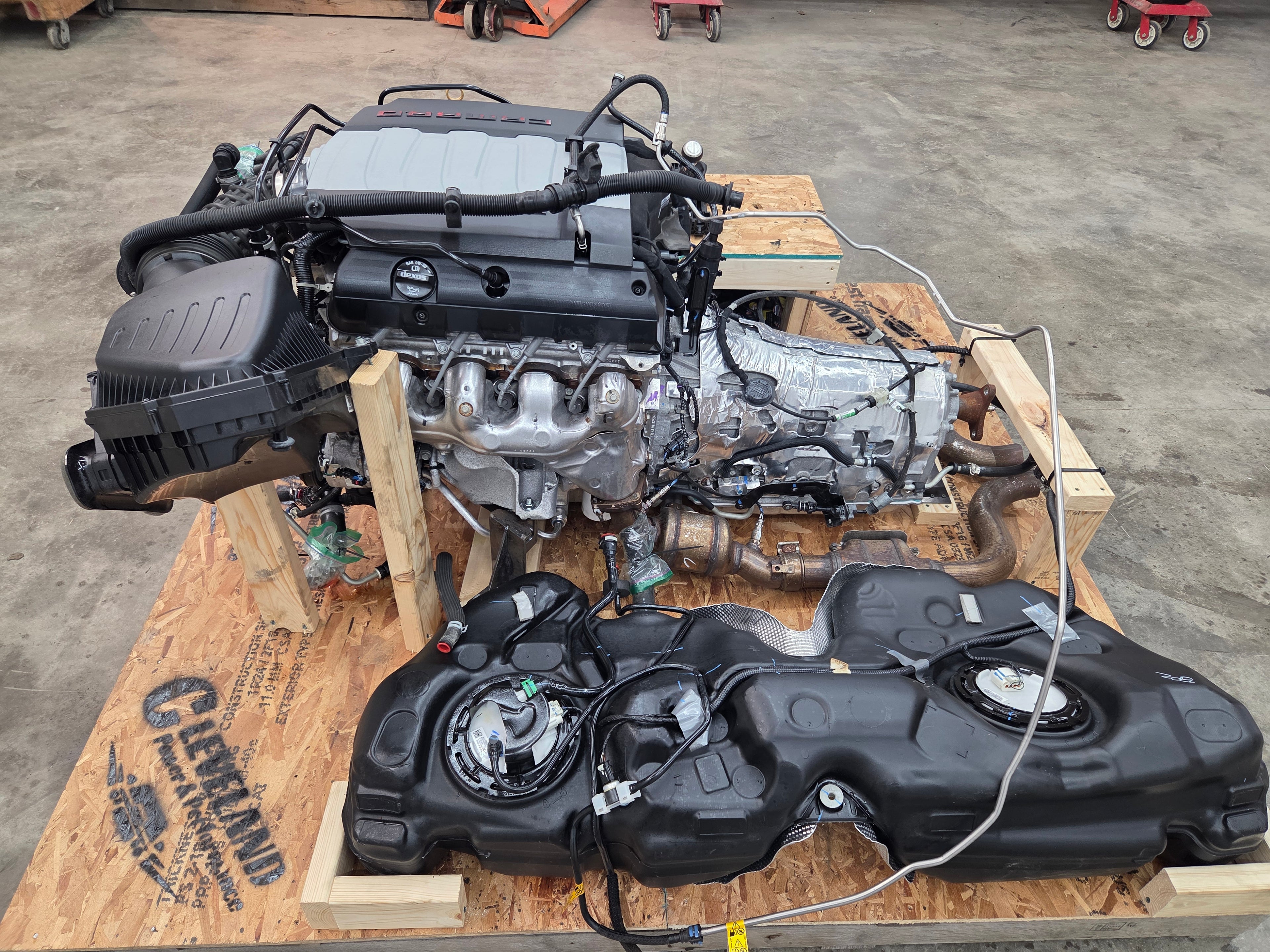 2020 Camaro SS 6.2L LT1 Engine 10 Speed Automatic Transmission Turn Key Pallet – 27K MILES