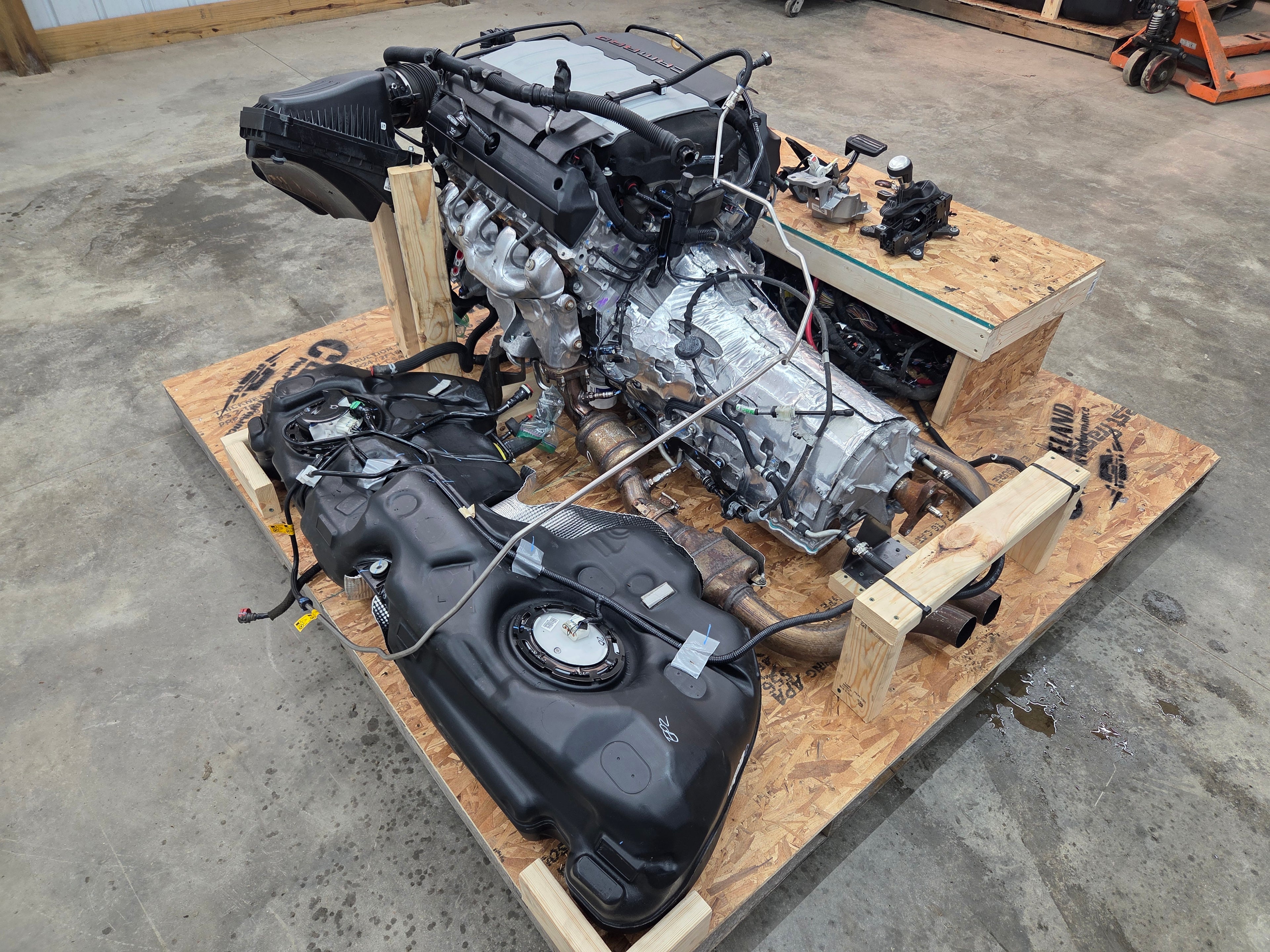 2020 Camaro SS 6.2L LT1 Engine 10 Speed Automatic Transmission Turn Key Pallet – 27K MILES
