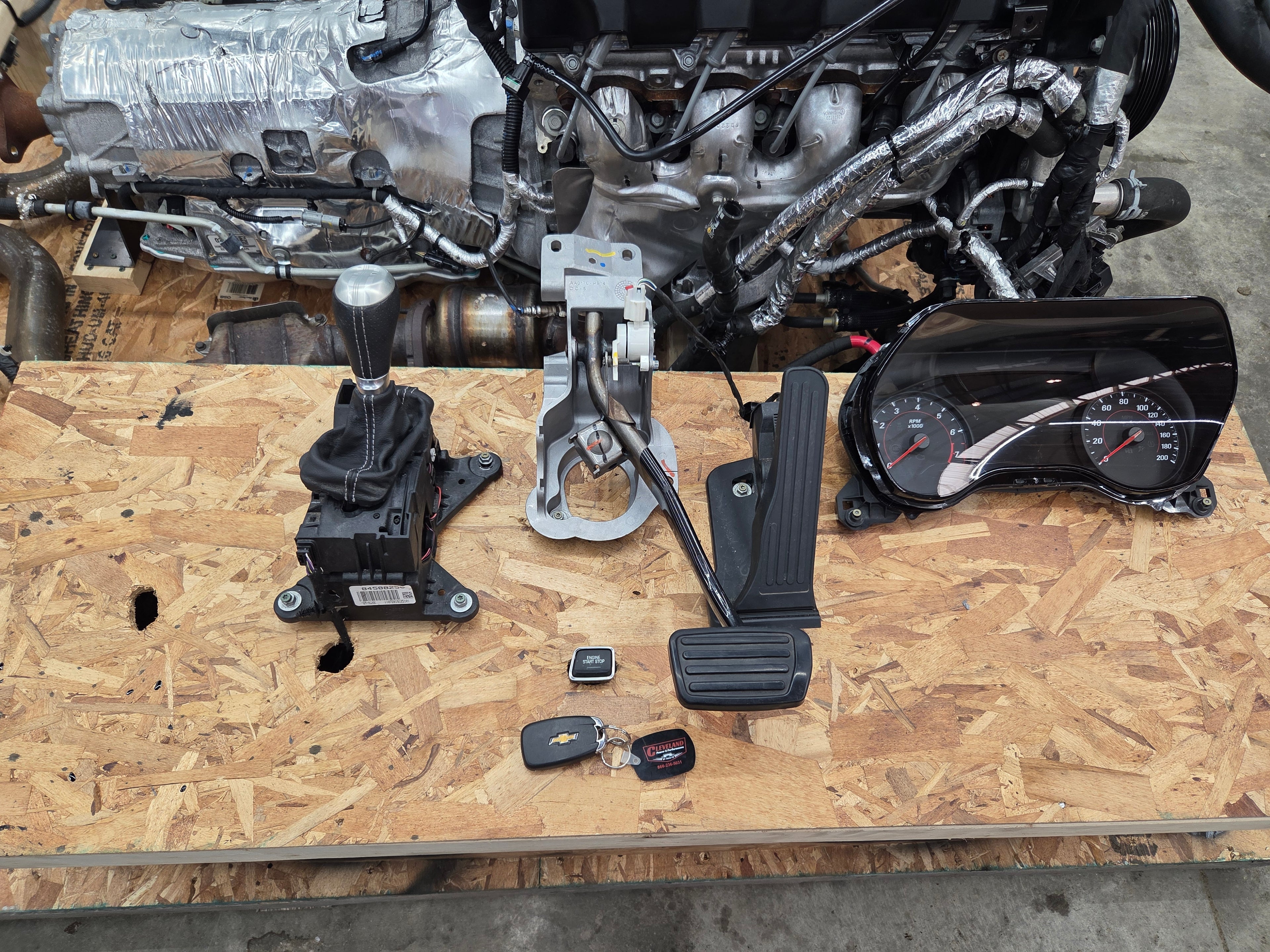 2020 Camaro SS 6.2L LT1 Engine 10 Speed Automatic Transmission Turn Key Pallet – 27K MILES
