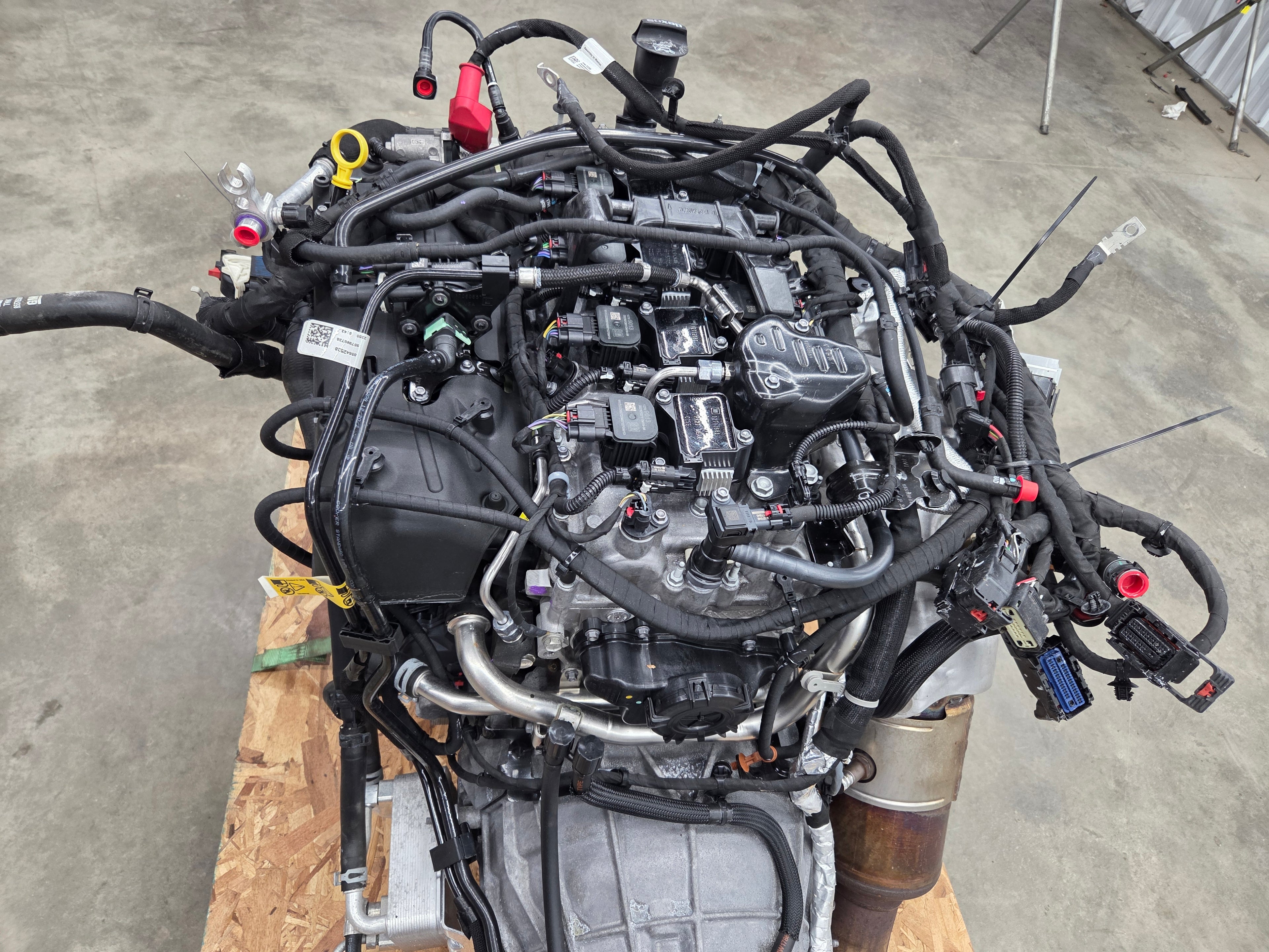 2023 Chevy Colorado 2.7L 4 Cylinder L3B TURBOCHARGED Engine & 8 Speed Auto Trans 4×4 Dropout 20K