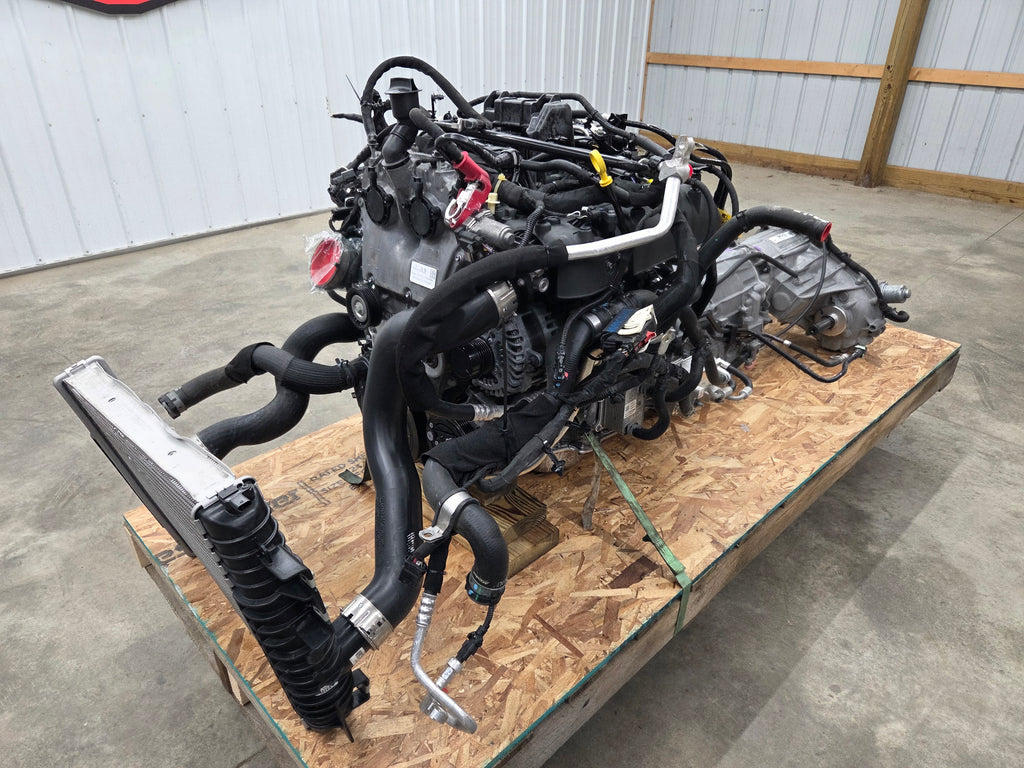2023 Chevy Colorado 2.7L 4 Cylinder L3B TURBOCHARGED Engine & 8 Speed Auto Trans 4×4 Dropout 20K