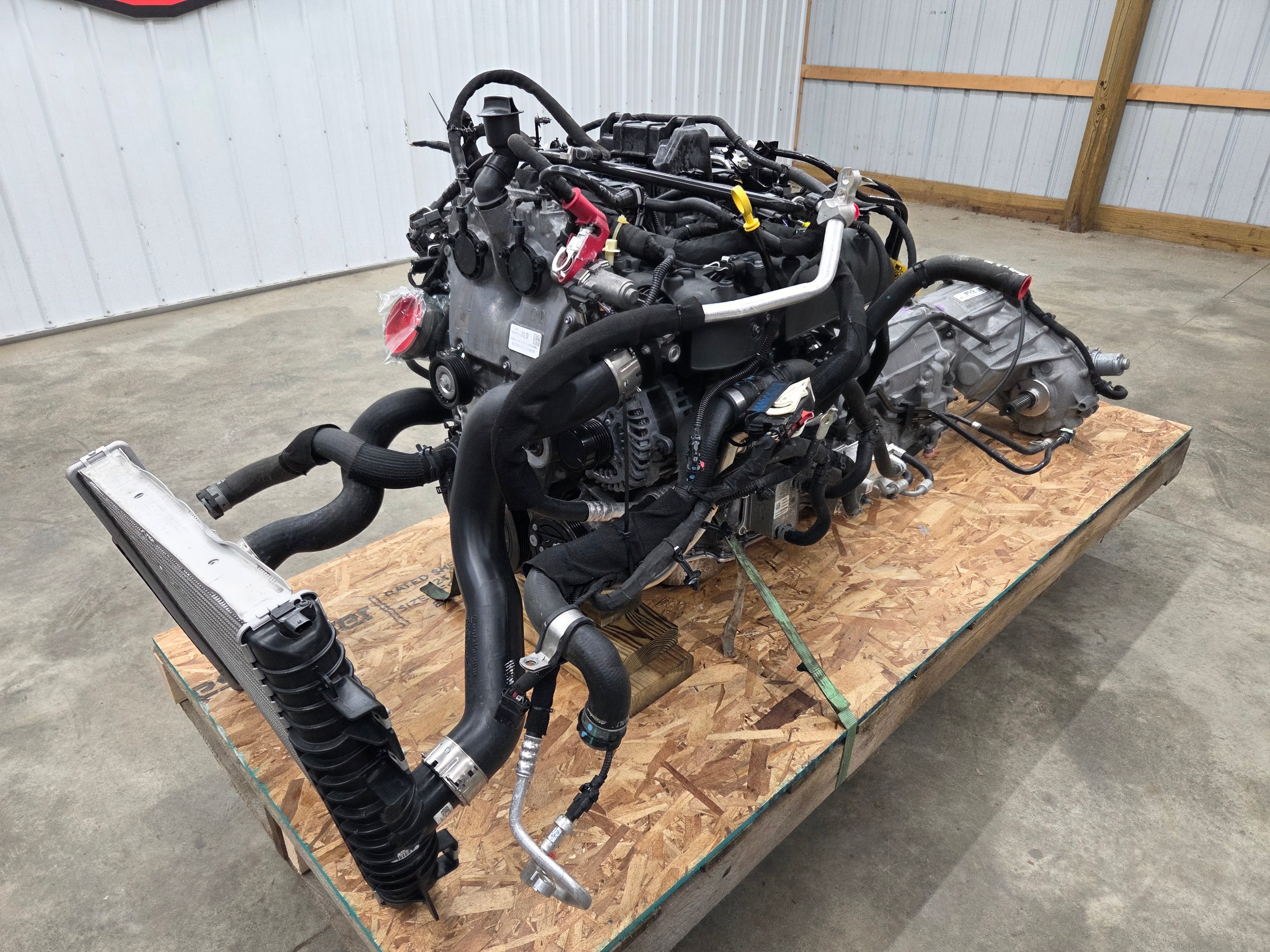 2023 Chevy Colorado 2.7L 4 Cylinder L3B TURBOCHARGED Engine & 8 Speed Auto Trans 4×4 Dropout 20K