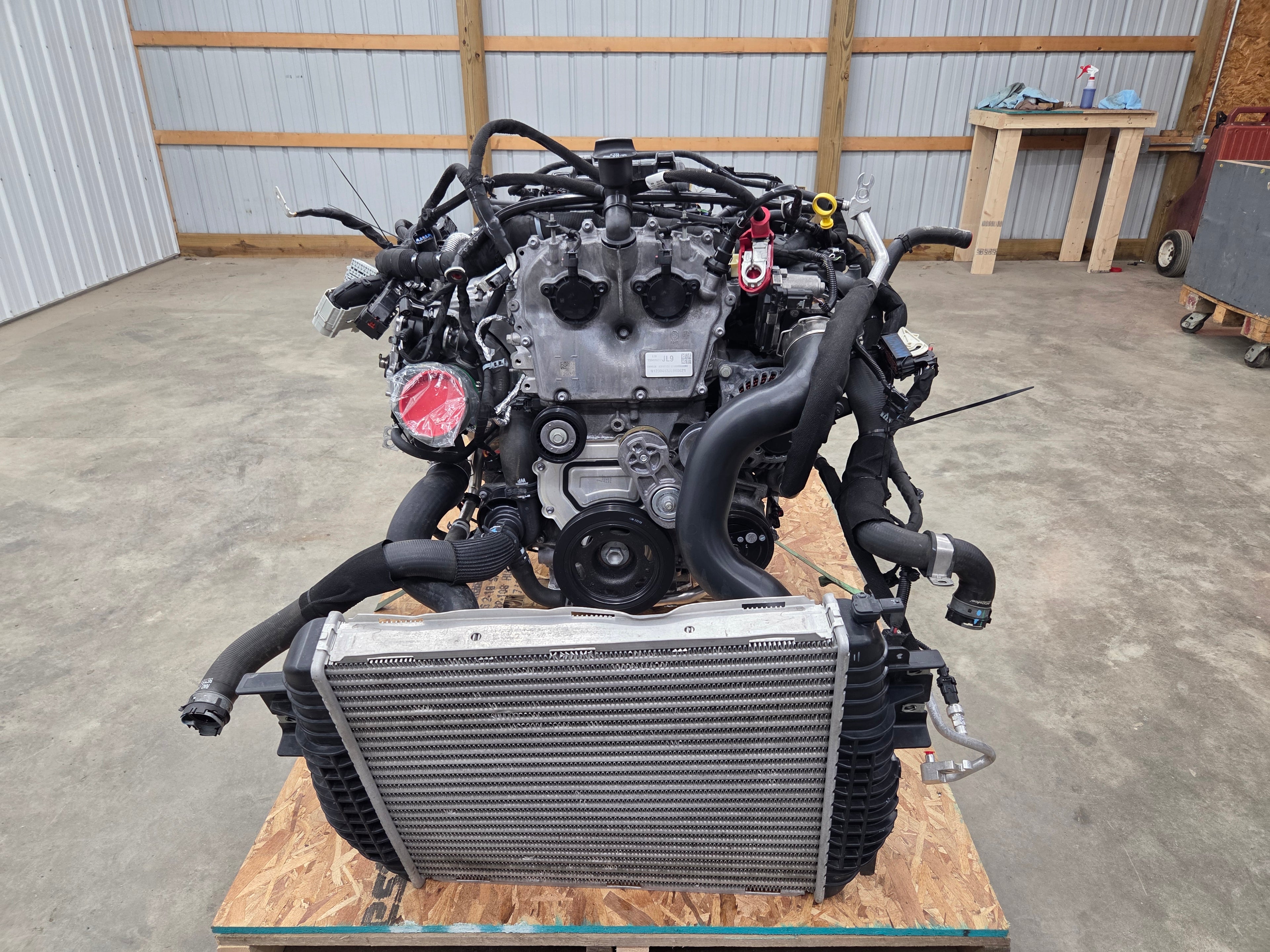2023 Chevy Colorado 2.7L 4 Cylinder L3B TURBOCHARGED Engine & 8 Speed Auto Trans 4×4 Dropout 20K