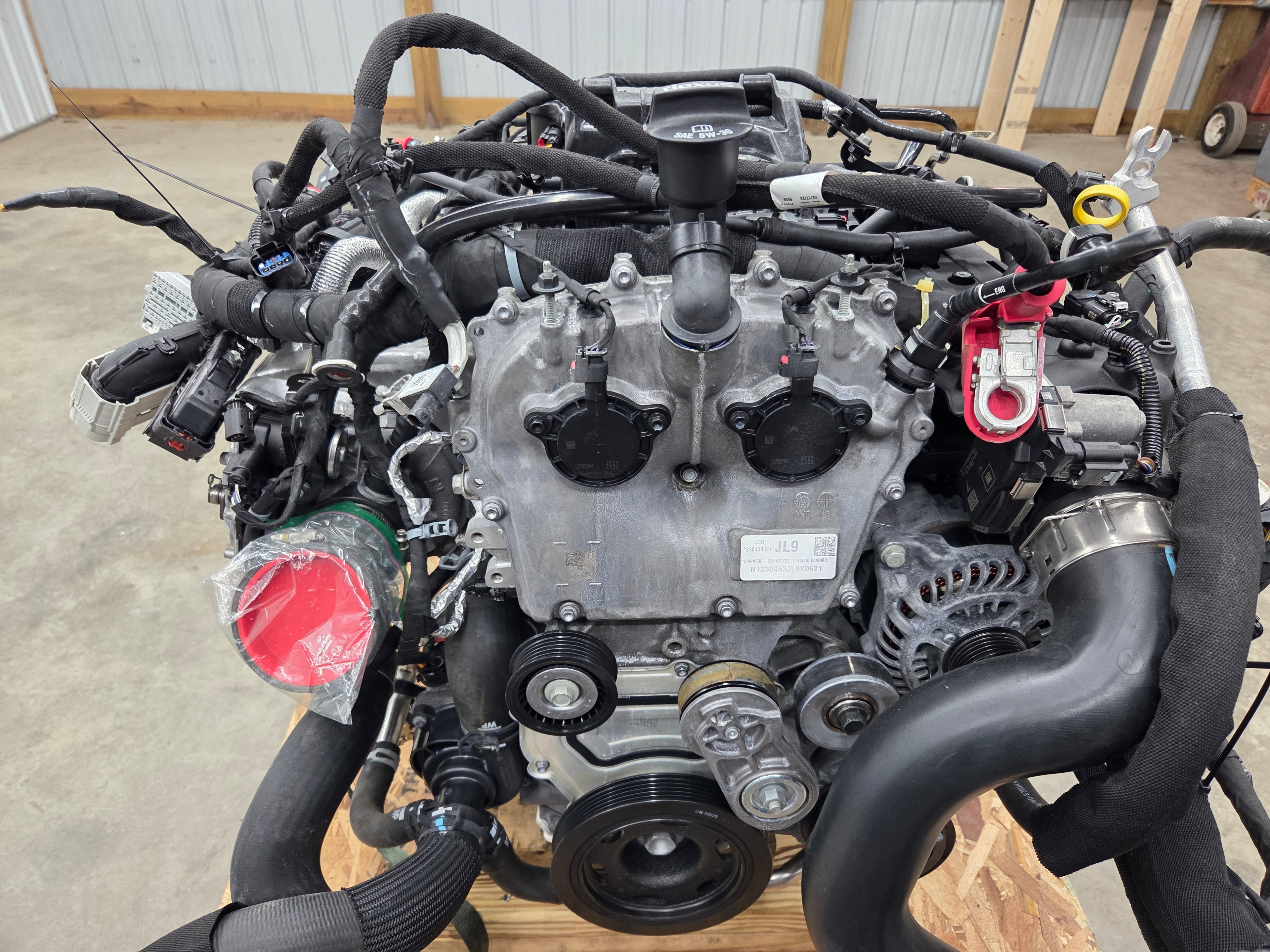 2023 Chevy Colorado 2.7L 4 Cylinder L3B TURBOCHARGED Engine & 8 Speed Auto Trans 4×4 Dropout 20K