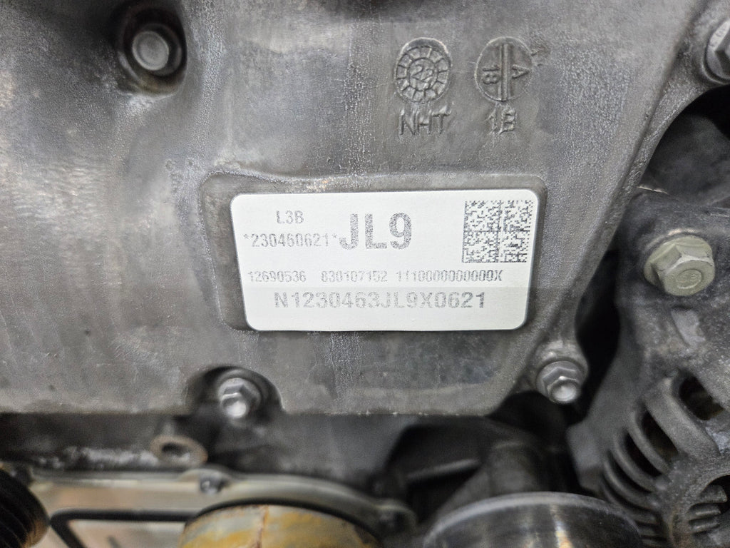 2023 Chevy Colorado 2.7L 4 Cylinder L3B TURBOCHARGED Engine & 8 Speed Auto Trans 4×4 Dropout 20K