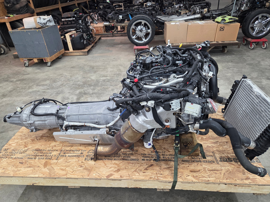 2023 Chevy Colorado 2.7L 4 Cylinder L3B TURBOCHARGED Engine & 8 Speed Auto Trans 4×4 Dropout 20K