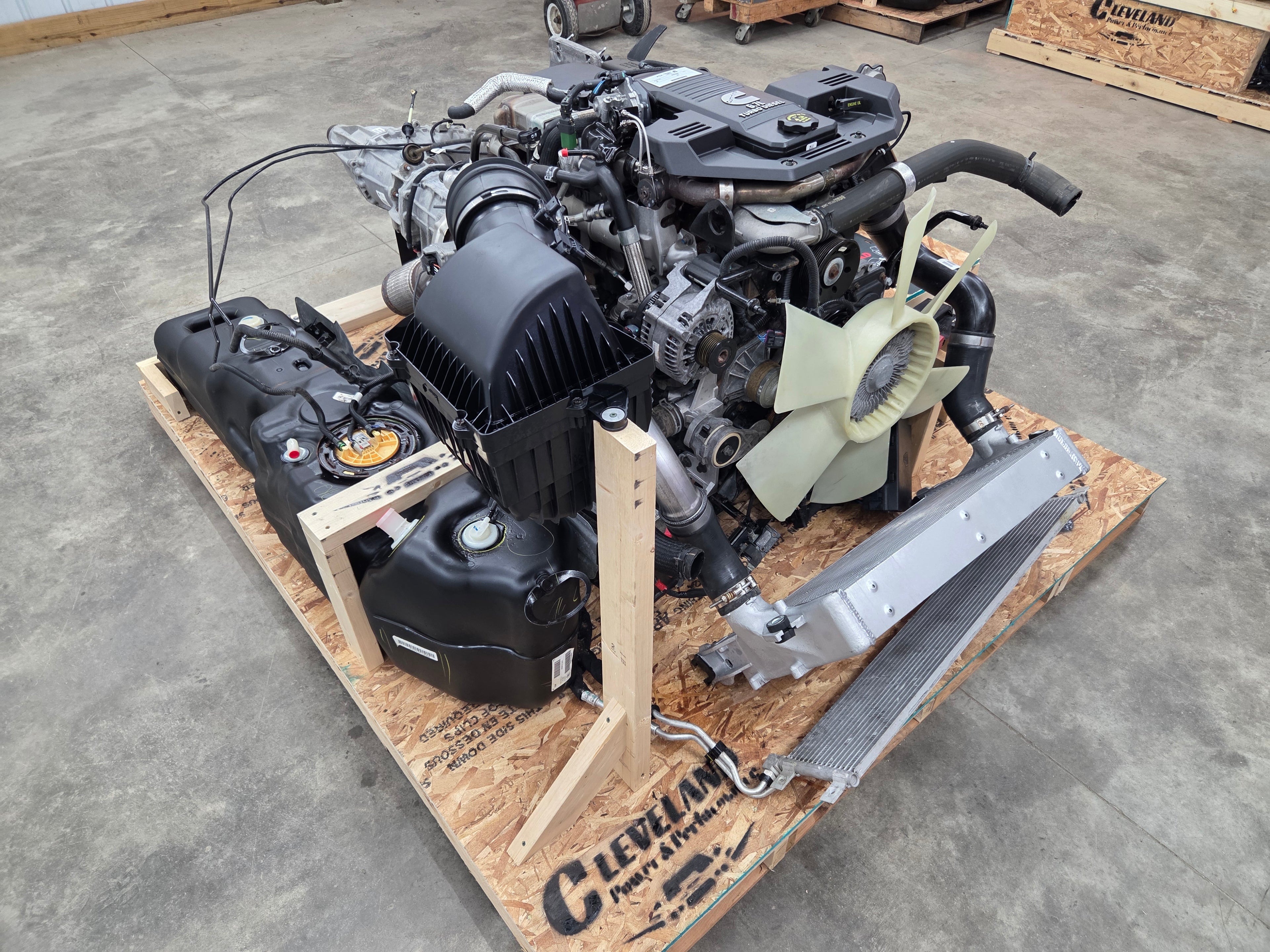 2022 Ram 2500 6.7L Cummins Turbo Diesel Engine & Transmission with Transfer Case 4×4 Turn Key 63K Miles