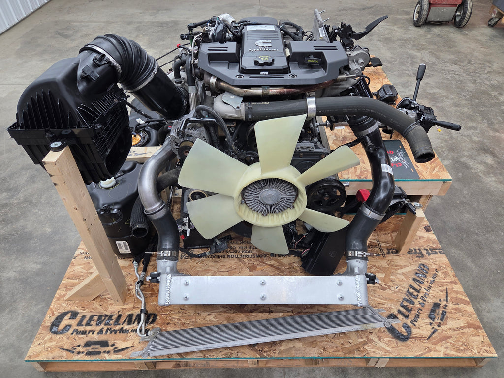 2022 Ram 2500 6.7L Cummins Turbo Diesel Engine & Transmission with Transfer Case 4×4 Turn Key 63K Miles