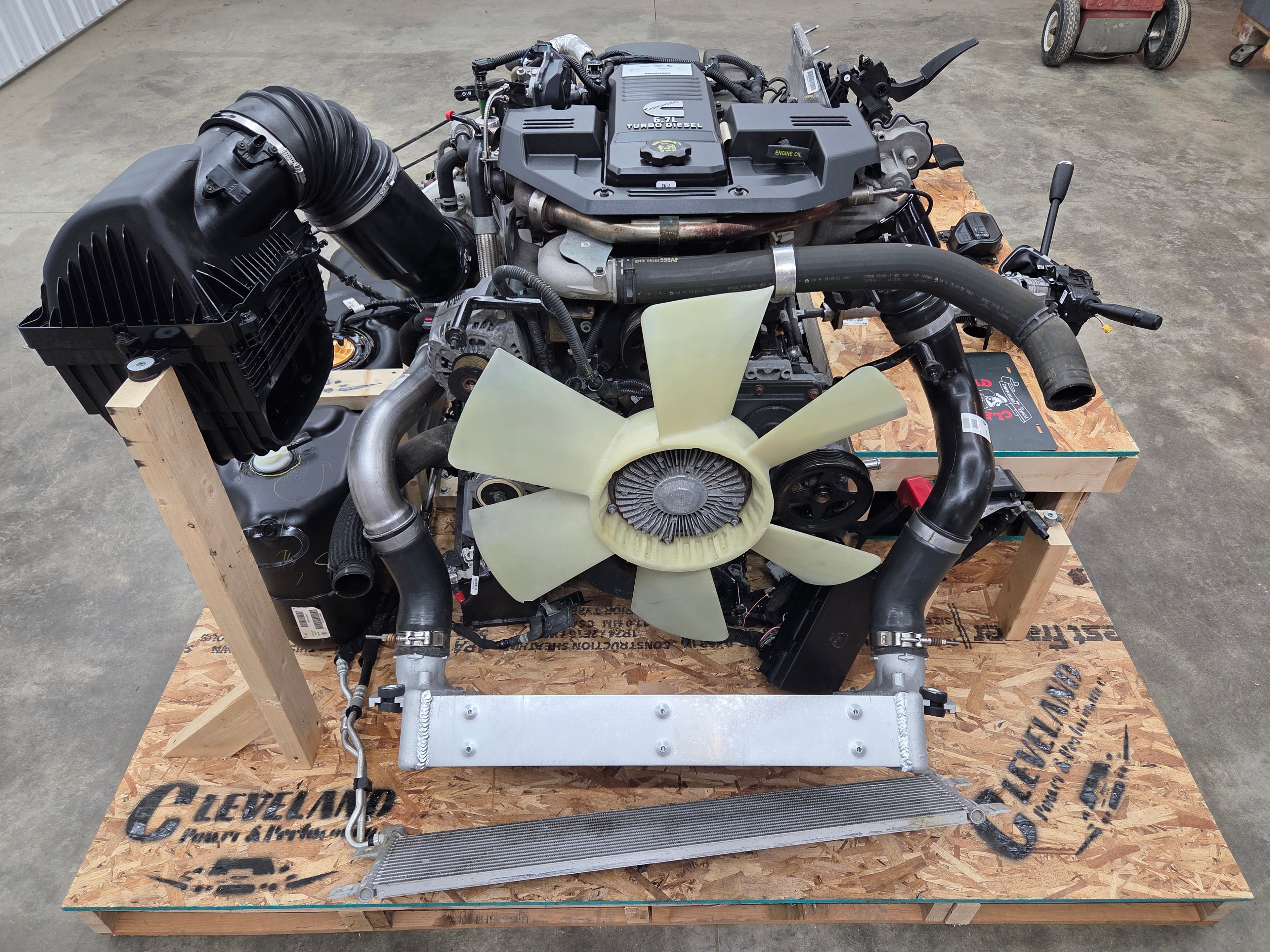 2022 Ram 2500 6.7L Cummins Turbo Diesel Engine & Transmission with Transfer Case 4×4 Turn Key 63K Miles