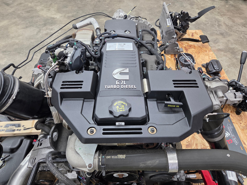 2022 Ram 2500 6.7L Cummins Turbo Diesel Engine & Transmission with Transfer Case 4×4 Turn Key 63K Miles