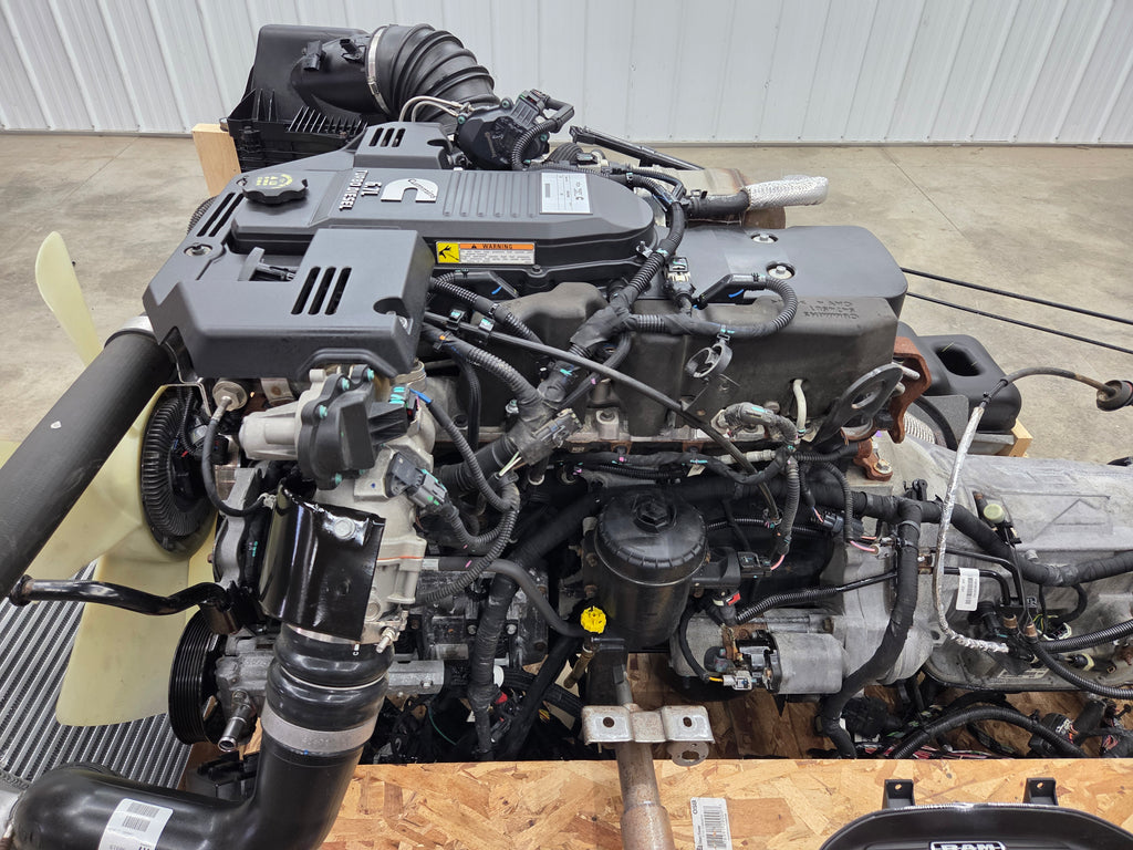 2022 Ram 2500 6.7L Cummins Turbo Diesel Engine & Transmission with Transfer Case 4×4 Turn Key 63K Miles