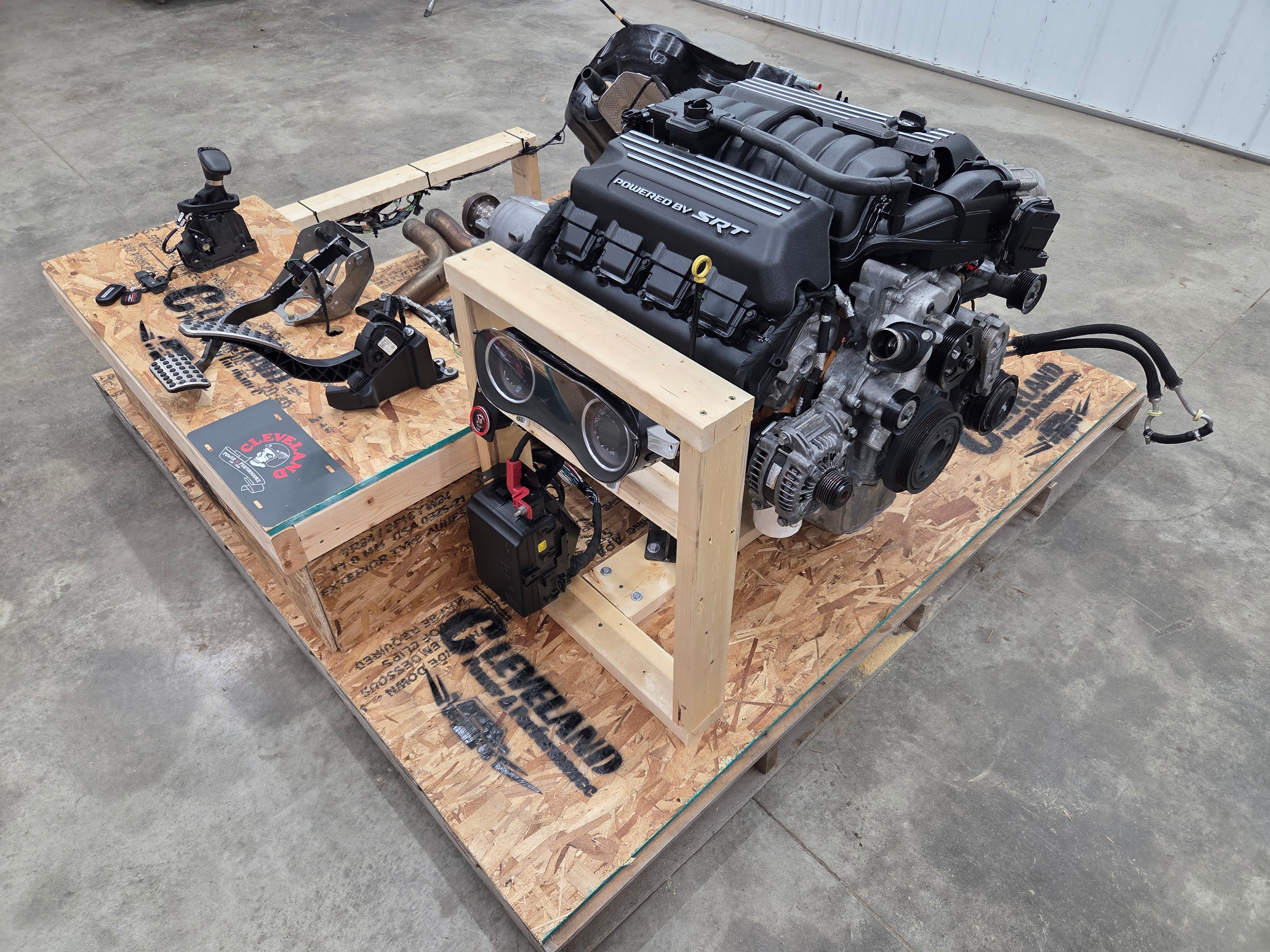 2016 Challenger Shaker 6.4L HEMI Engine & 8 Speed Automatic Transmission Turn Key 48K