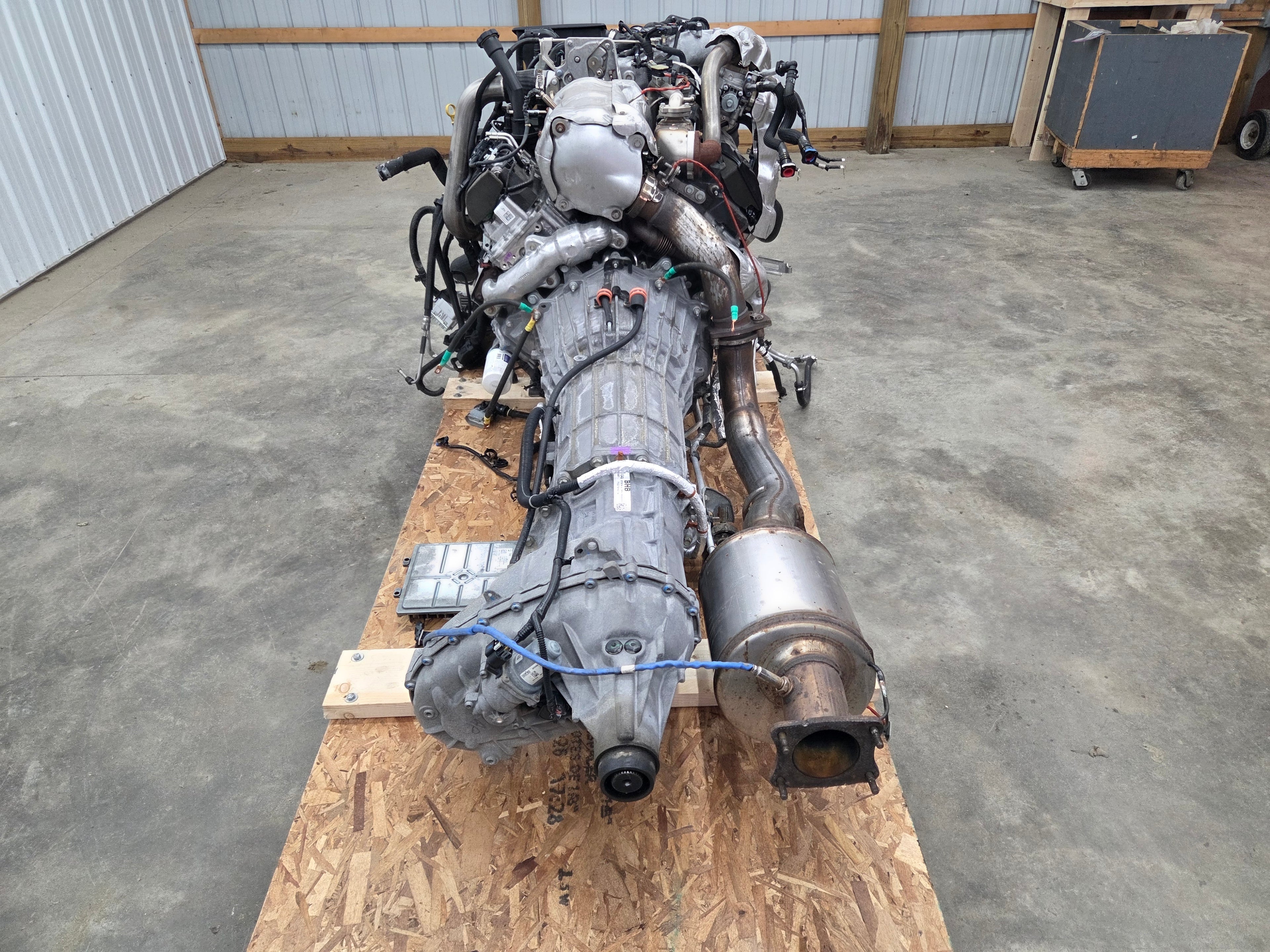 2024 Silverado 2500 6.6L DURAMAX Engine & 10 Speed Allison Automatic Transmission and Transfer Case 38K