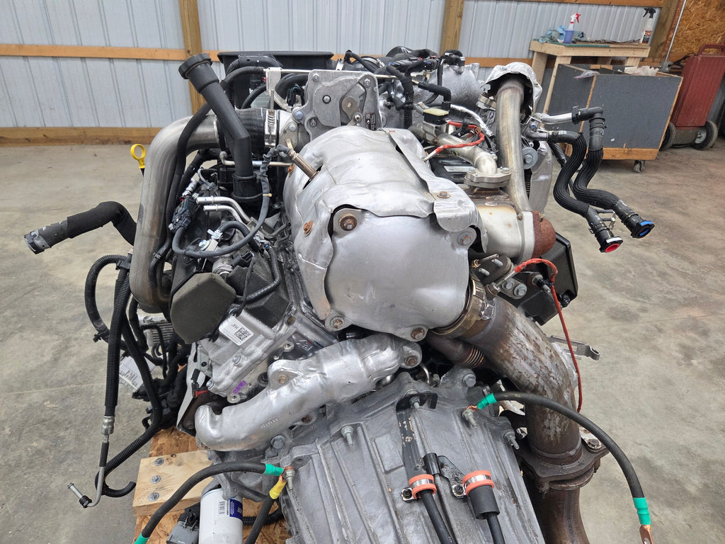 2024 Silverado 2500 6.6L DURAMAX Engine & 10 Speed Allison Automatic Transmission and Transfer Case 38K
