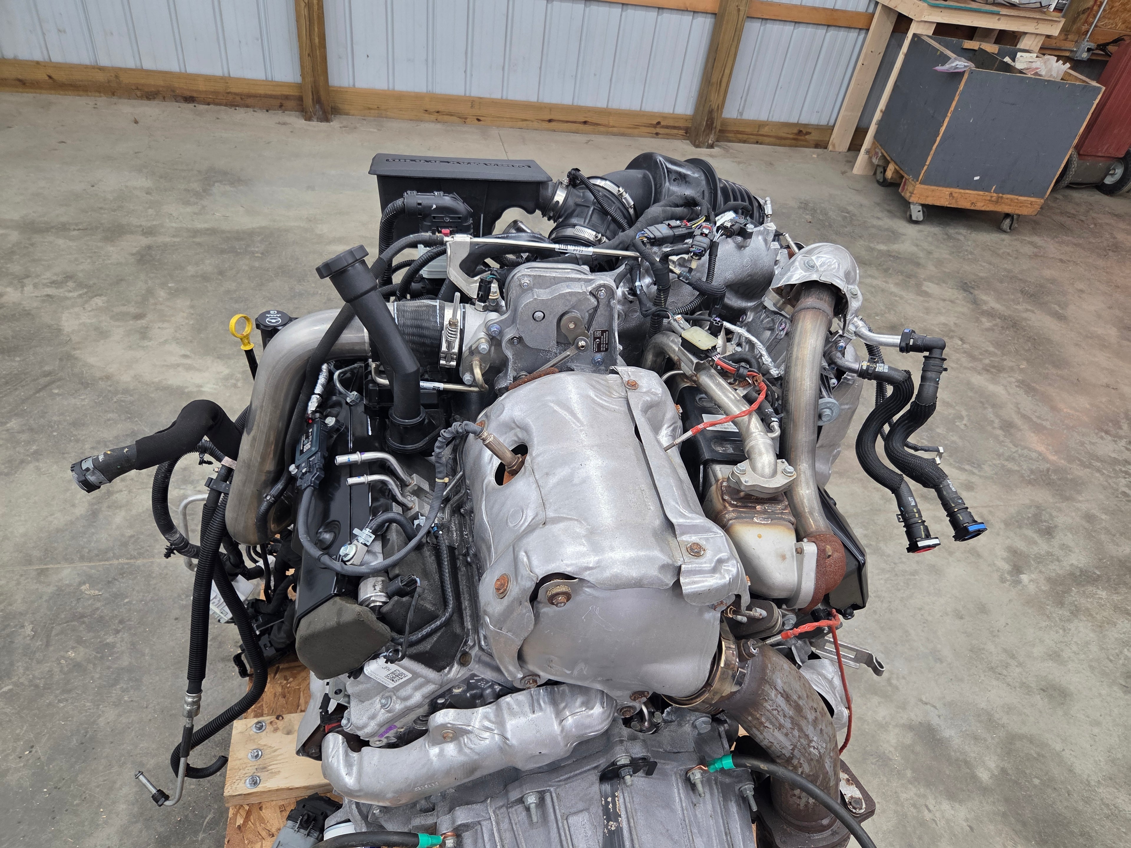 2024 Silverado 2500 6.6L DURAMAX Engine & 10 Speed Allison Automatic Transmission and Transfer Case 38K