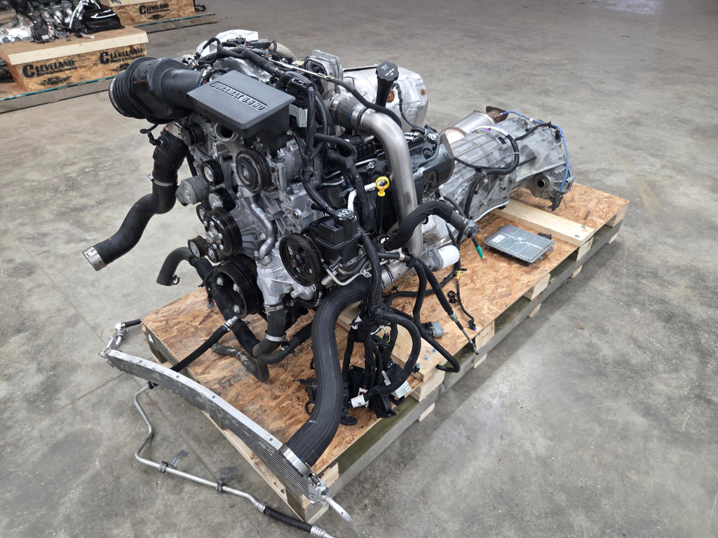 2024 Silverado 2500 6.6L DURAMAX Engine & 10 Speed Allison Automatic Transmission and Transfer Case 38K