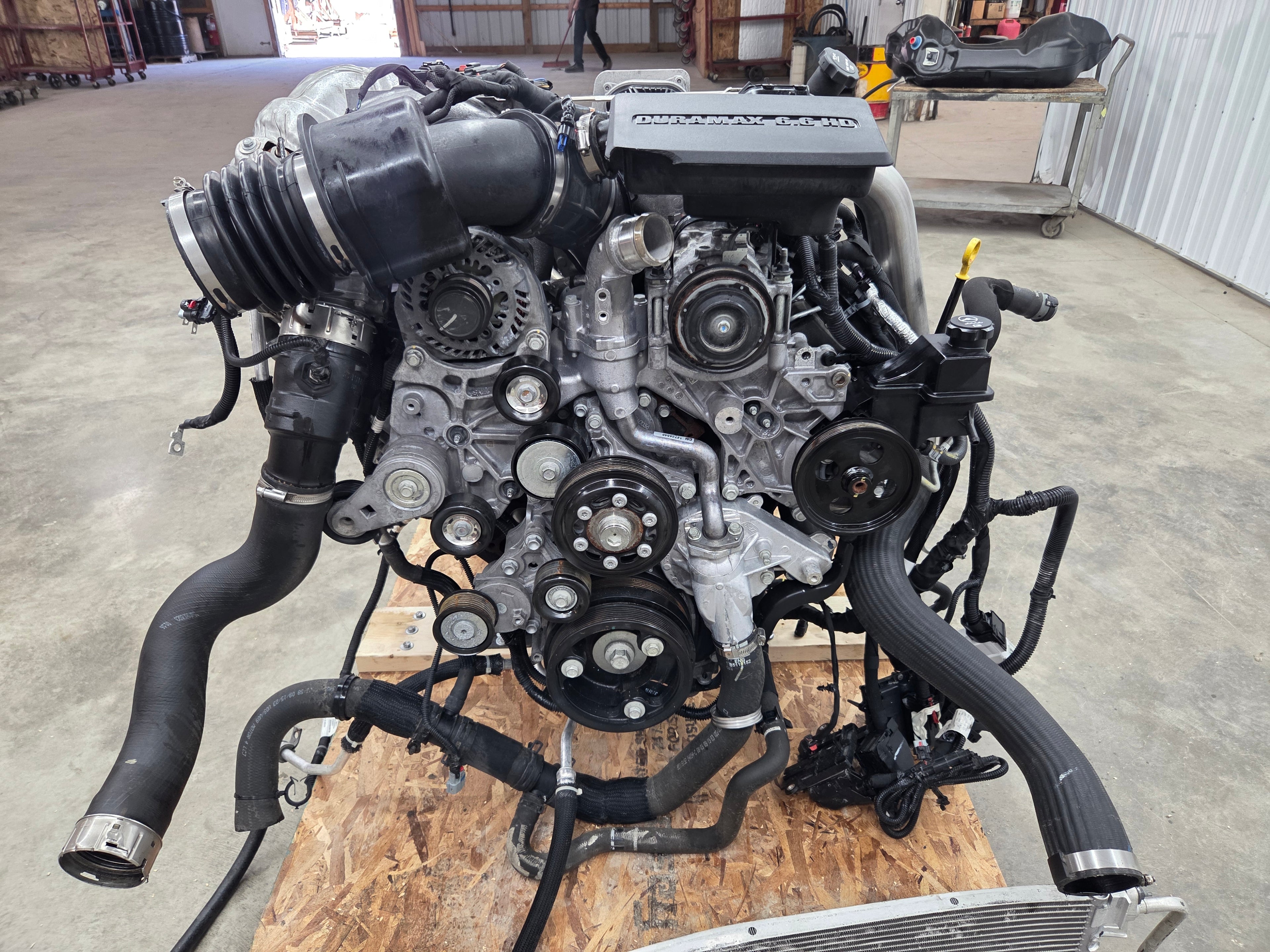 2024 Silverado 2500 6.6L DURAMAX Engine & 10 Speed Allison Automatic Transmission and Transfer Case 38K