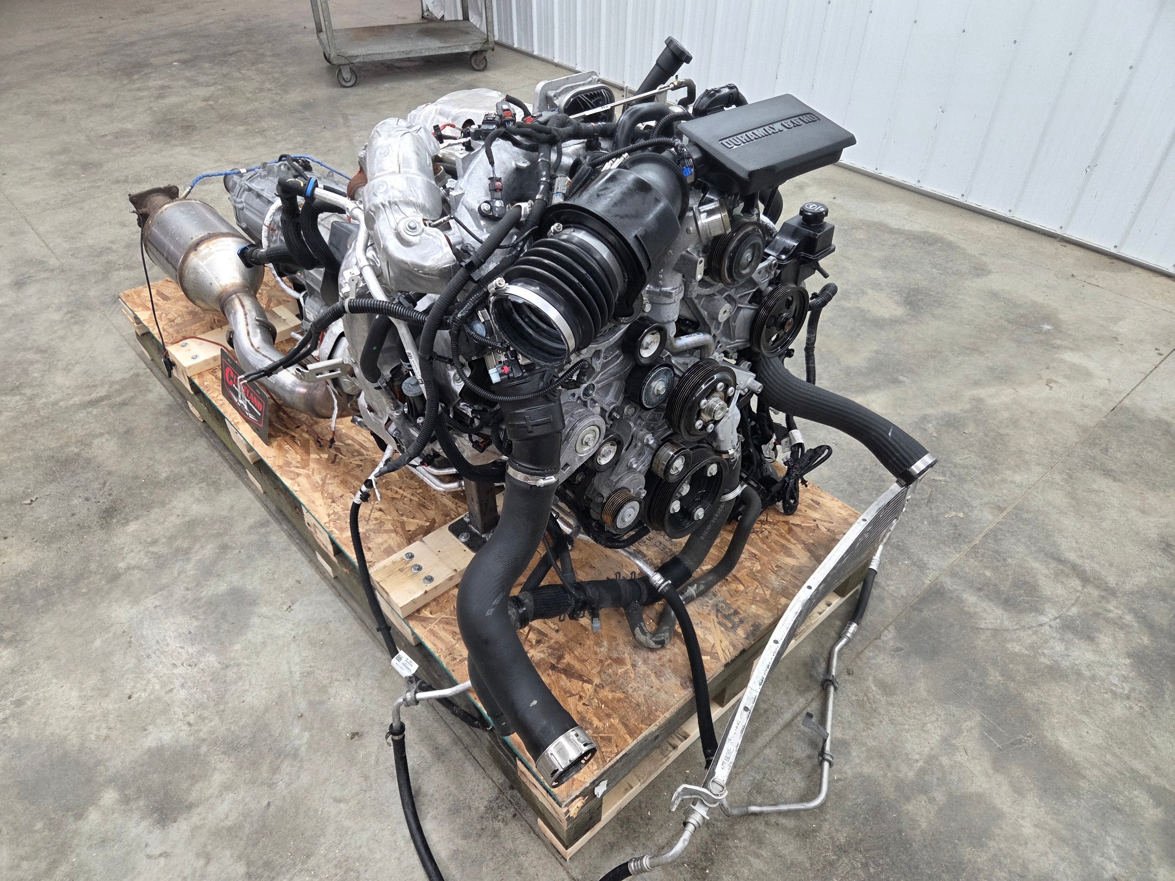 2024 Silverado 2500 6.6L DURAMAX Engine & 10 Speed Allison Automatic Transmission and Transfer Case 38K