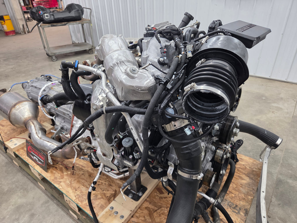 2024 Silverado 2500 6.6L DURAMAX Engine & 10 Speed Allison Automatic Transmission and Transfer Case 38K
