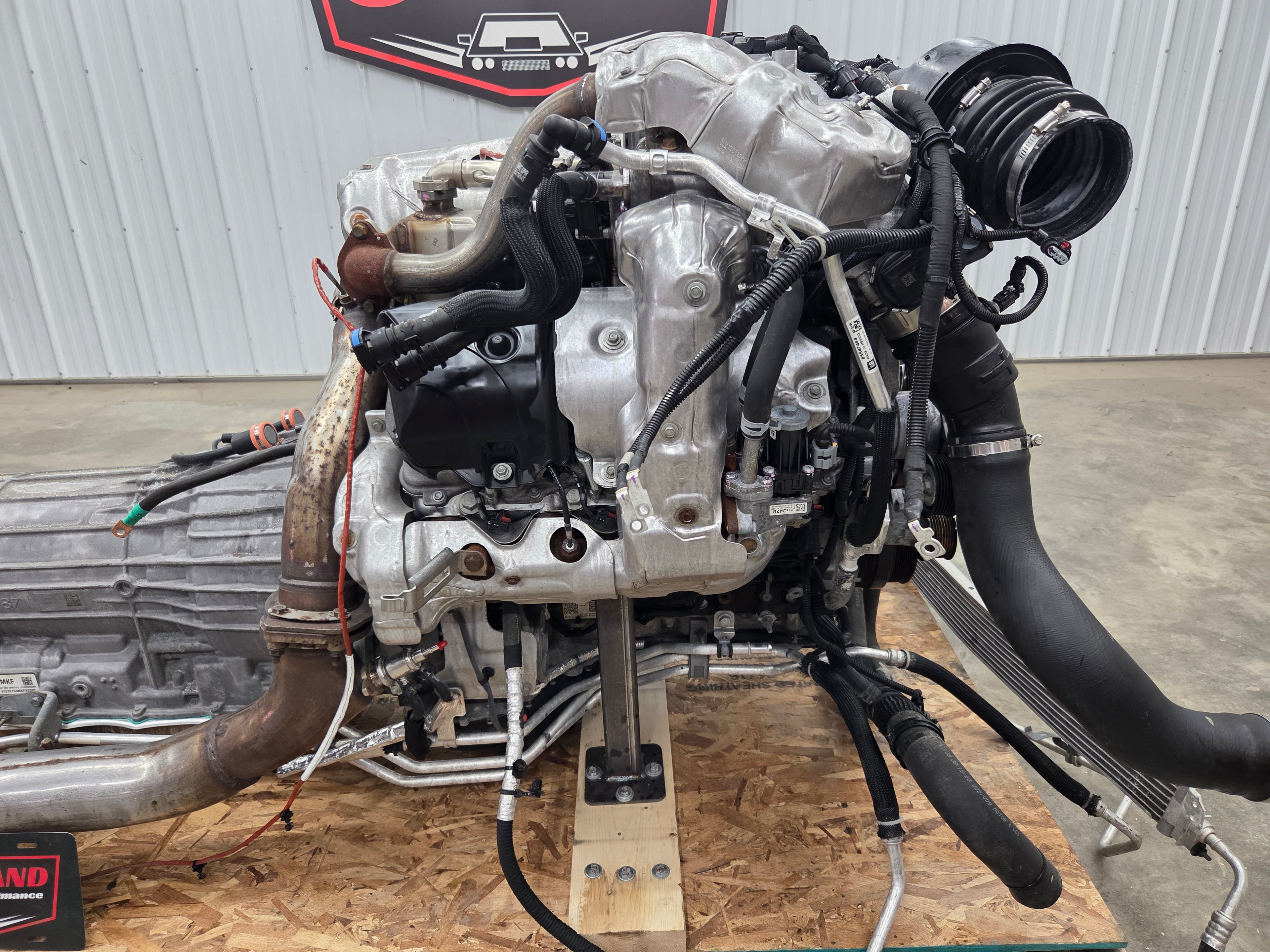 2024 Silverado 2500 6.6L DURAMAX Engine & 10 Speed Allison Automatic Transmission and Transfer Case 38K