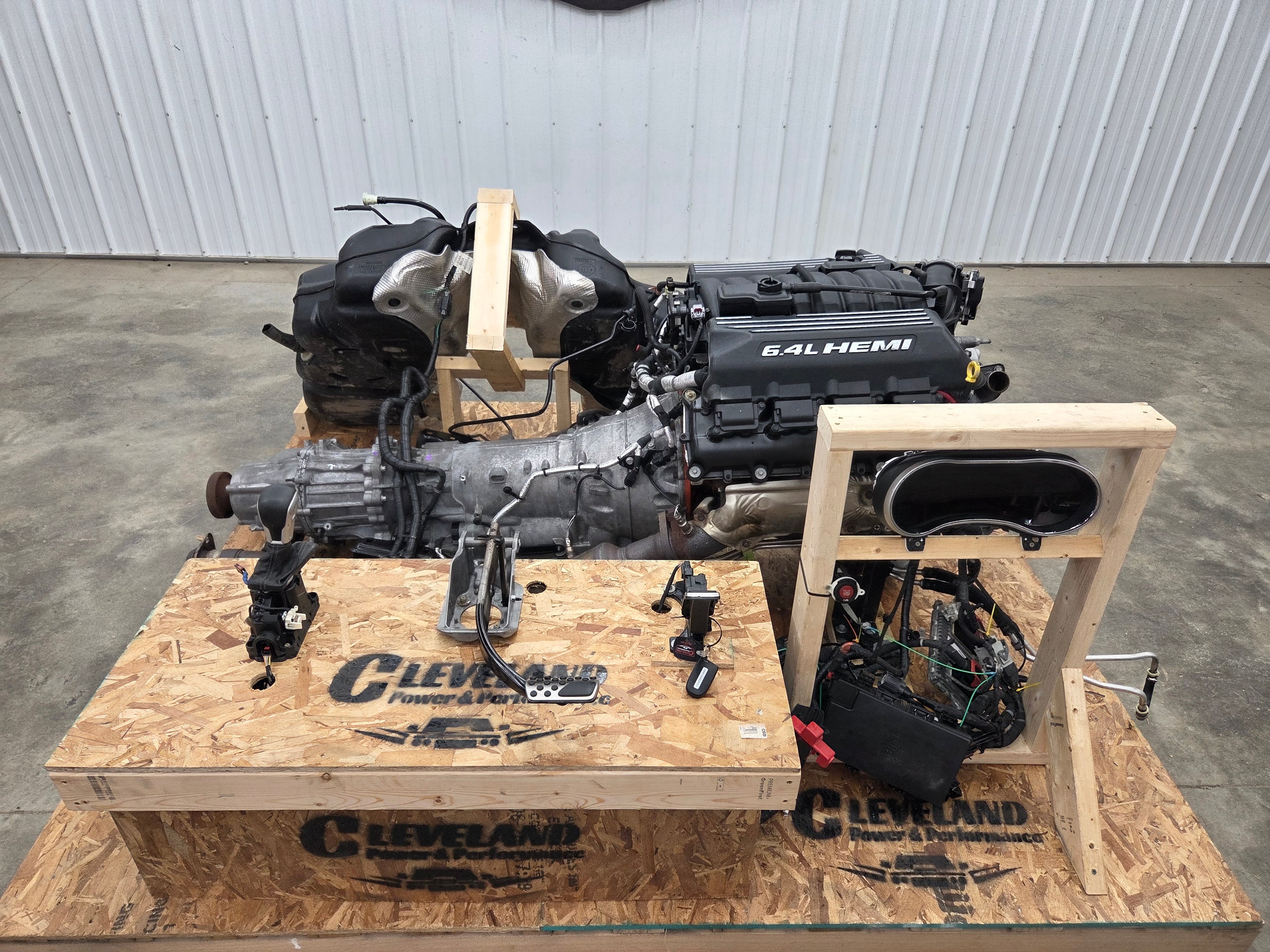 2019 Jeep Grand Cherokee SRT 6.4L HEMI Engine 8 Speed Auto 4×4 TURN KEY PALLET 58K
