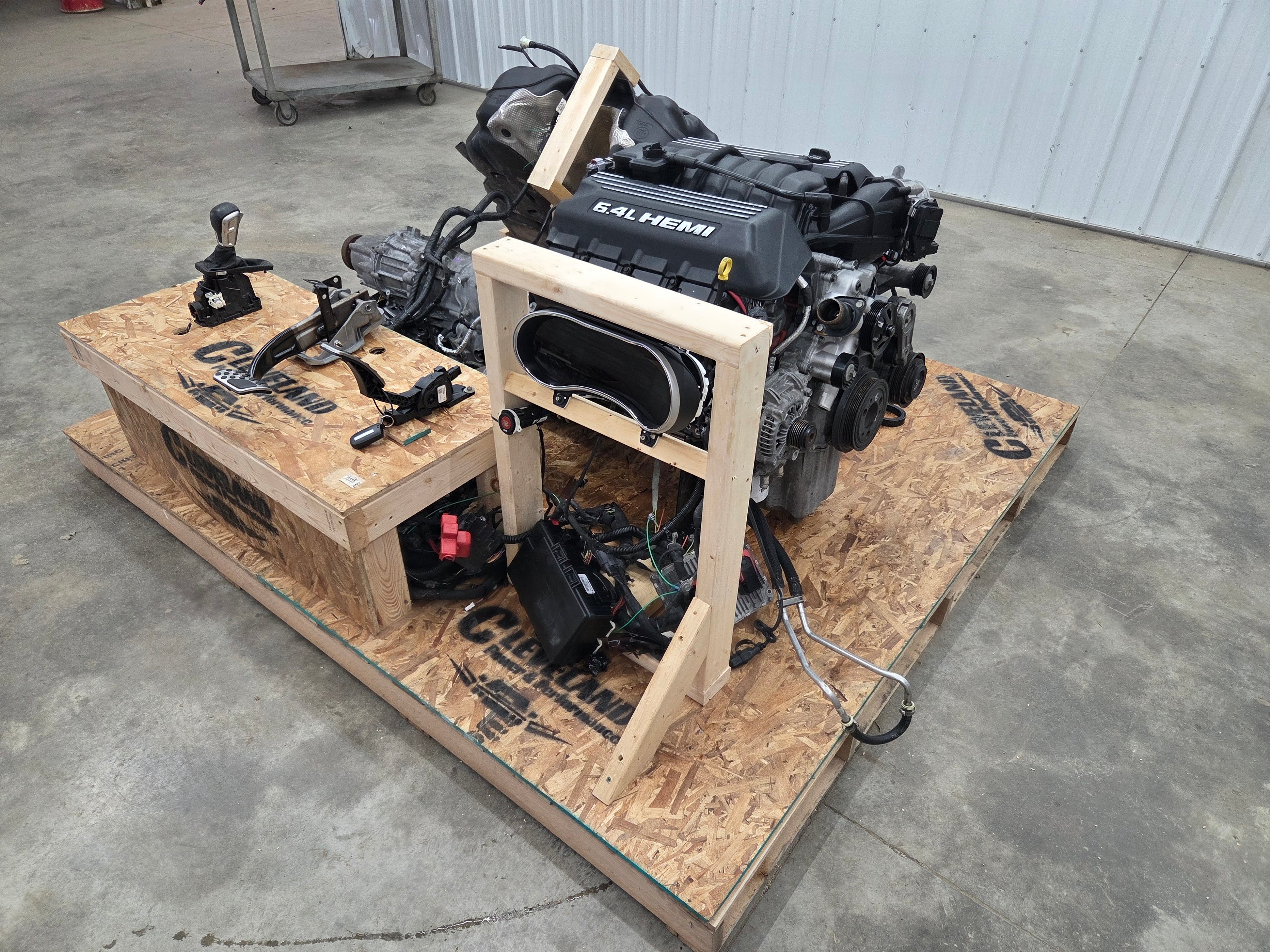 2019 Jeep Grand Cherokee SRT 6.4L HEMI Engine 8 Speed Auto 4×4 TURN KEY PALLET 58K