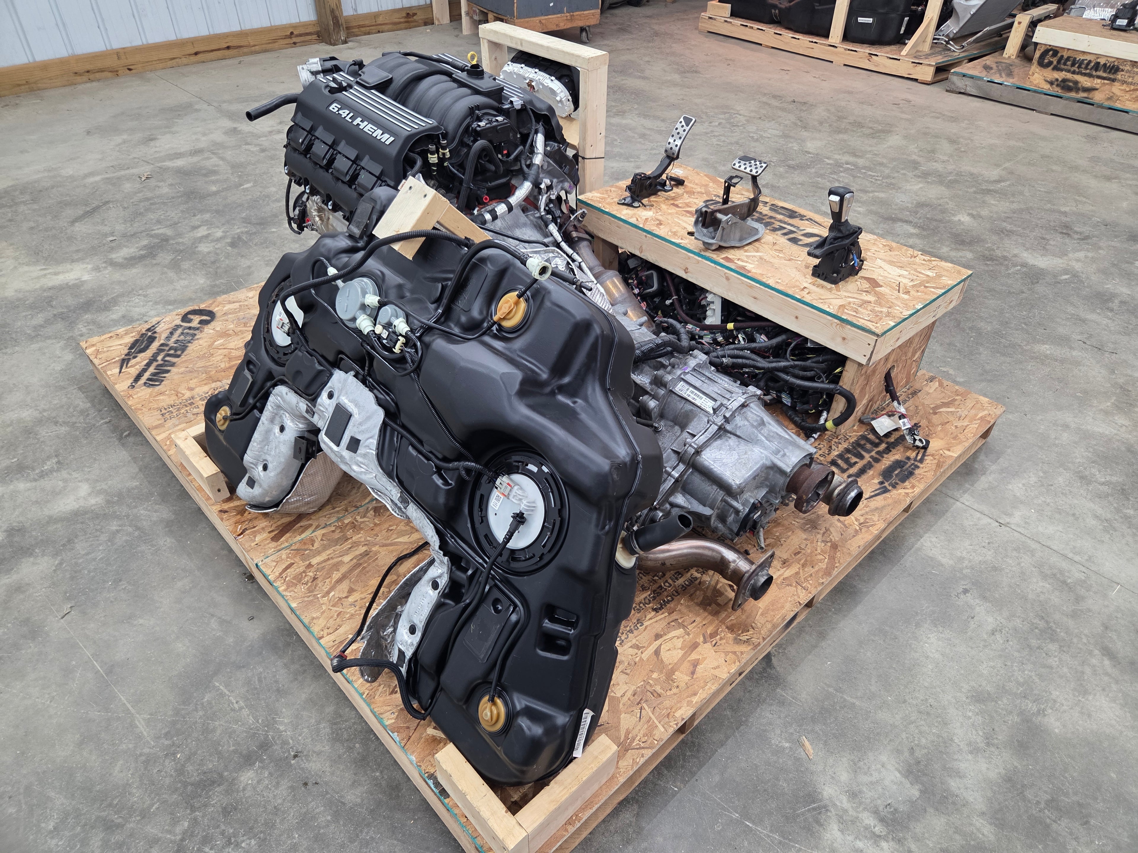 2019 Jeep Grand Cherokee SRT 6.4L HEMI Engine 8 Speed Auto 4×4 TURN KEY PALLET 58K