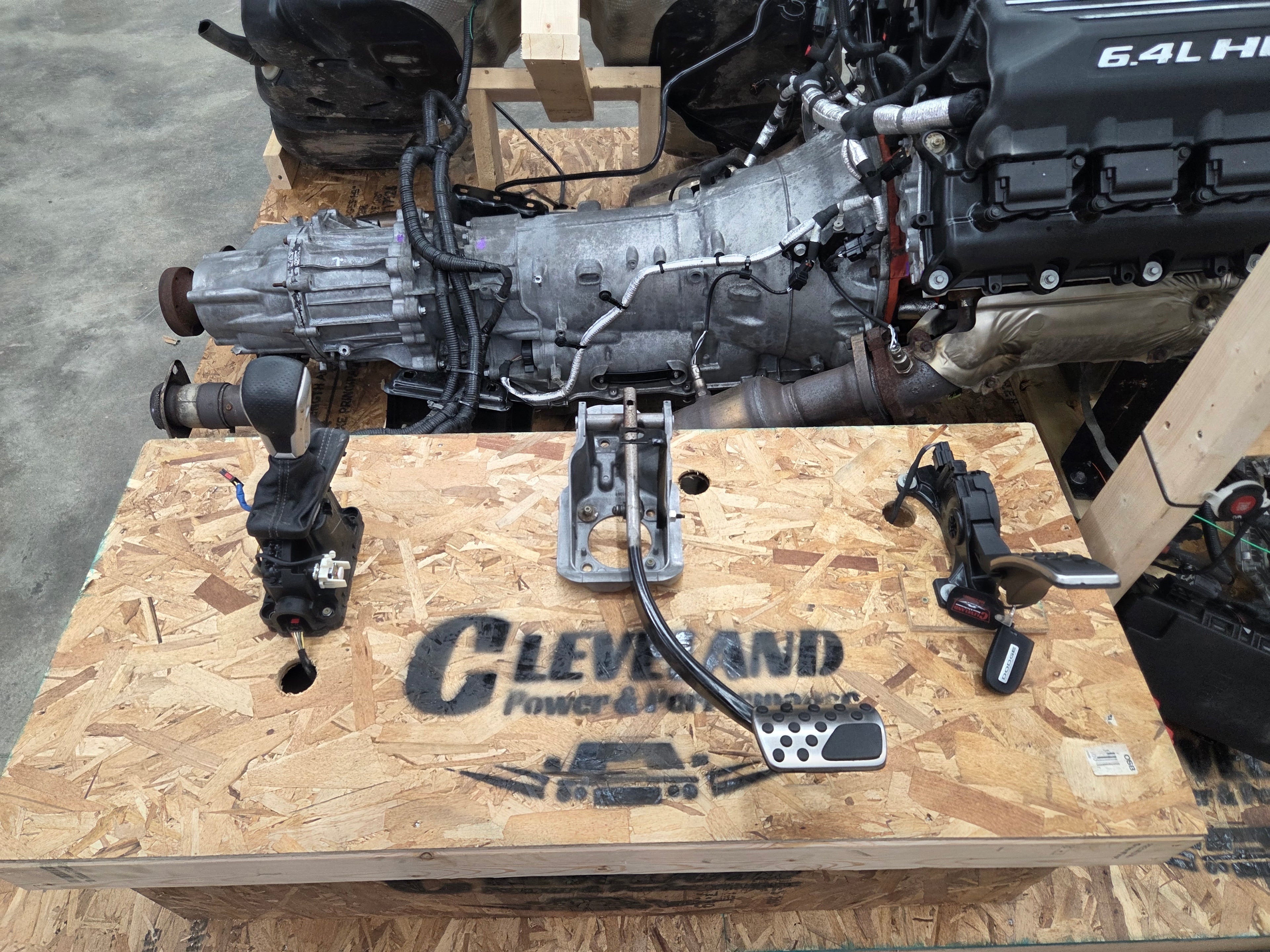 2019 Jeep Grand Cherokee SRT 6.4L HEMI Engine 8 Speed Auto 4×4 TURN KEY PALLET 58K