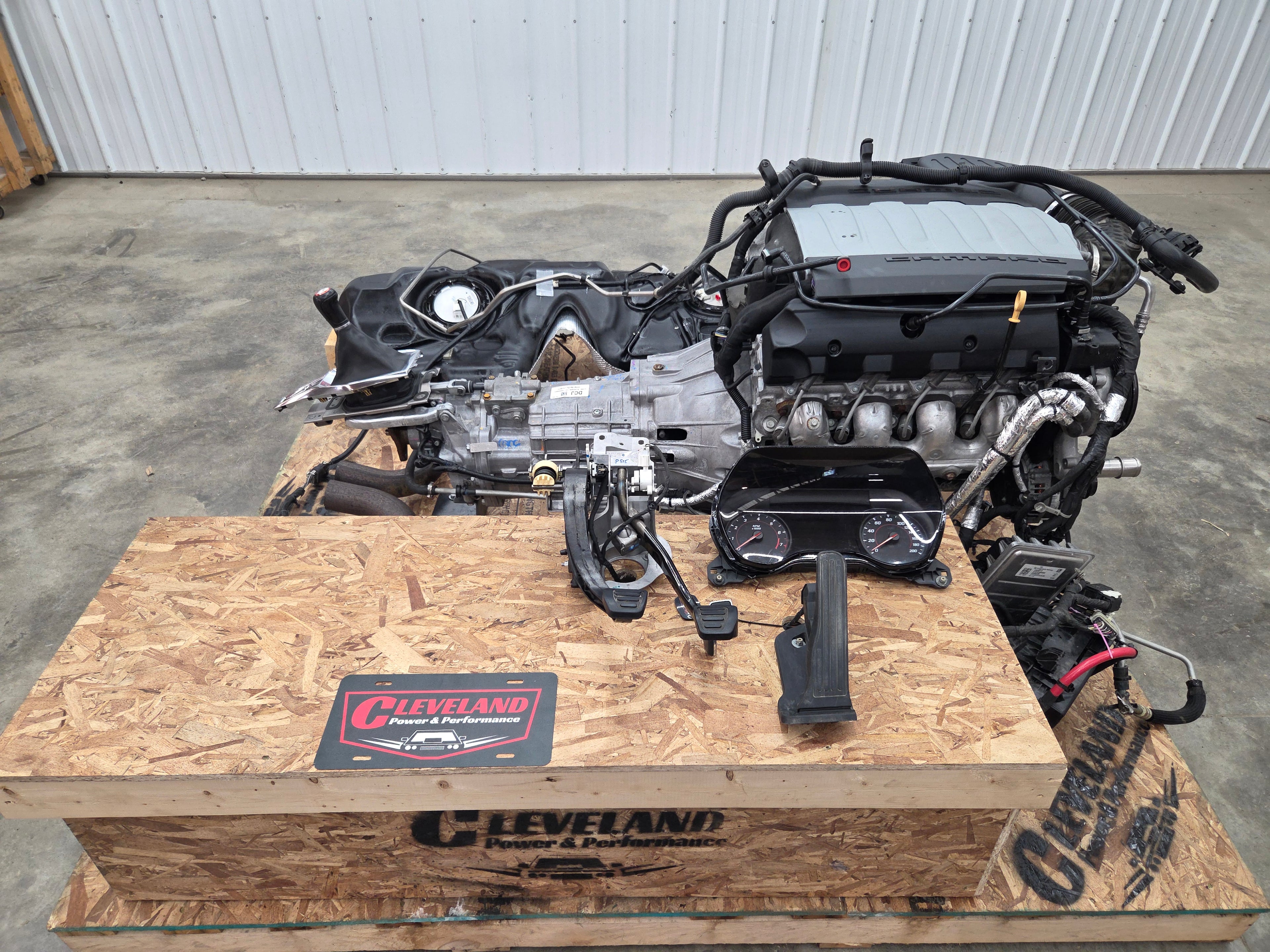 2019 Camaro SS 6.2L LT1 Engine 6 Speed Manual Transmission Turn Key Pallet – 40K MILES