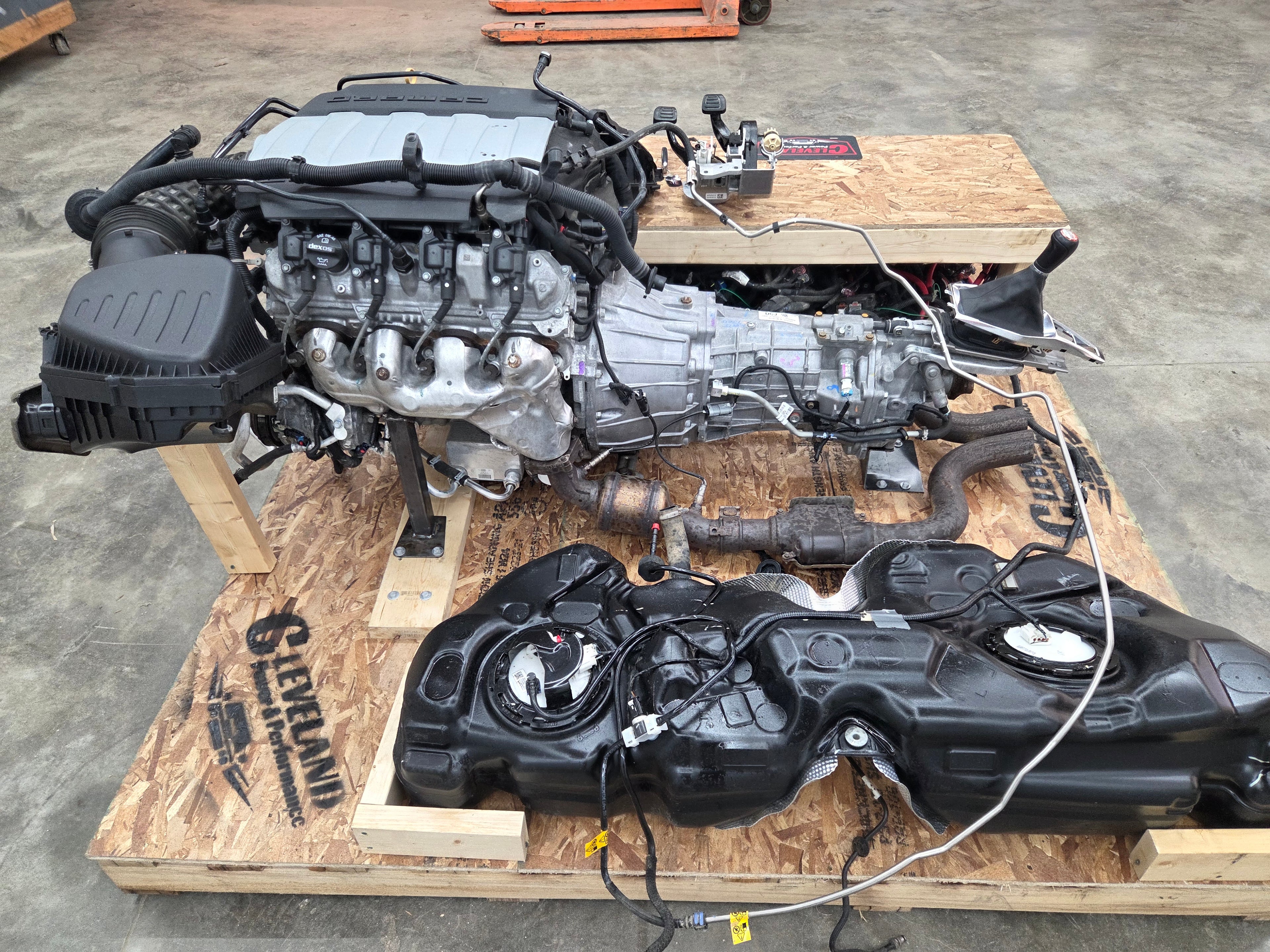 2019 Camaro SS 6.2L LT1 Engine 6 Speed Manual Transmission Turn Key Pallet – 40K MILES