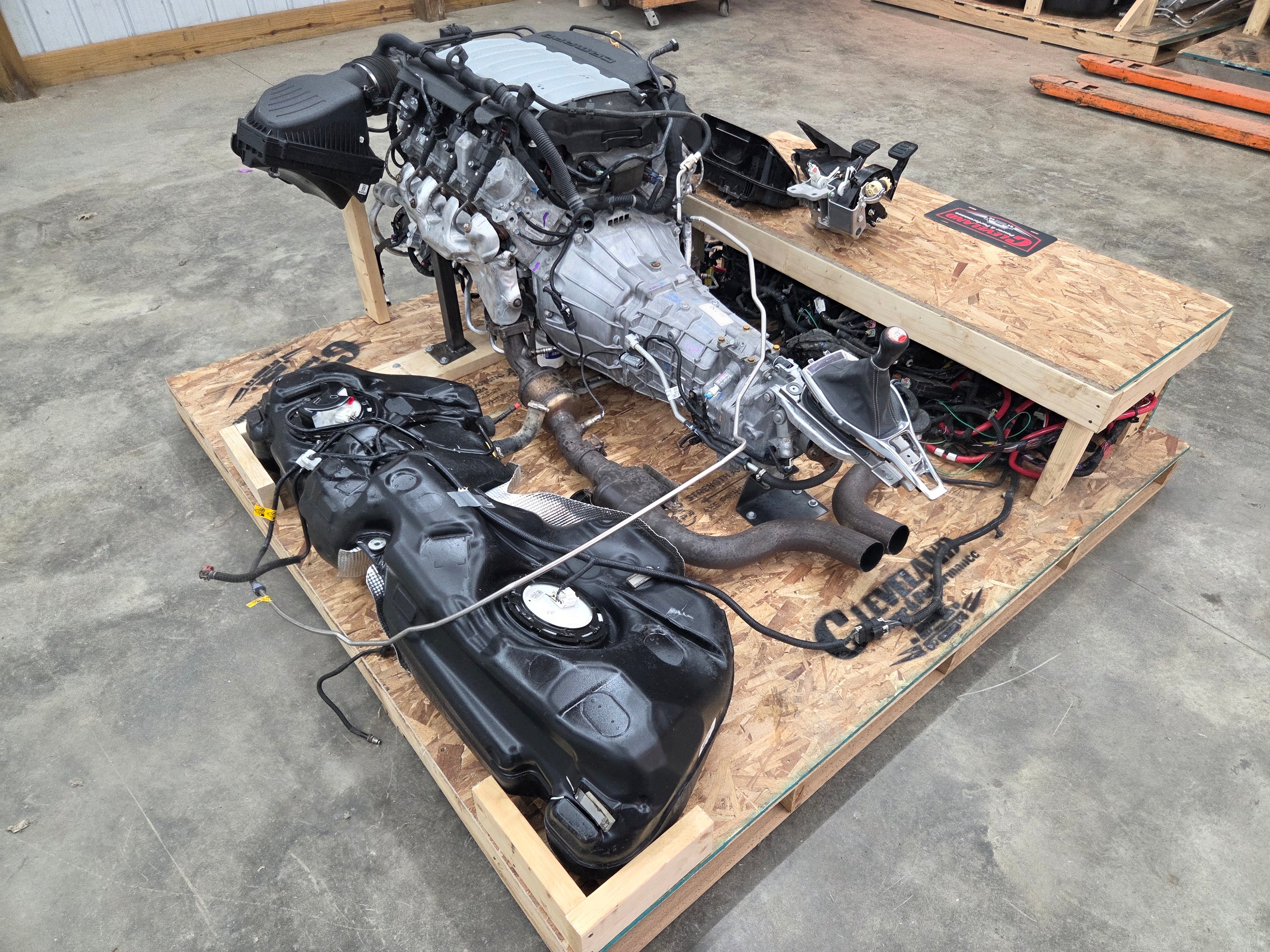 2019 Camaro SS 6.2L LT1 Engine 6 Speed Manual Transmission Turn Key Pallet – 40K MILES