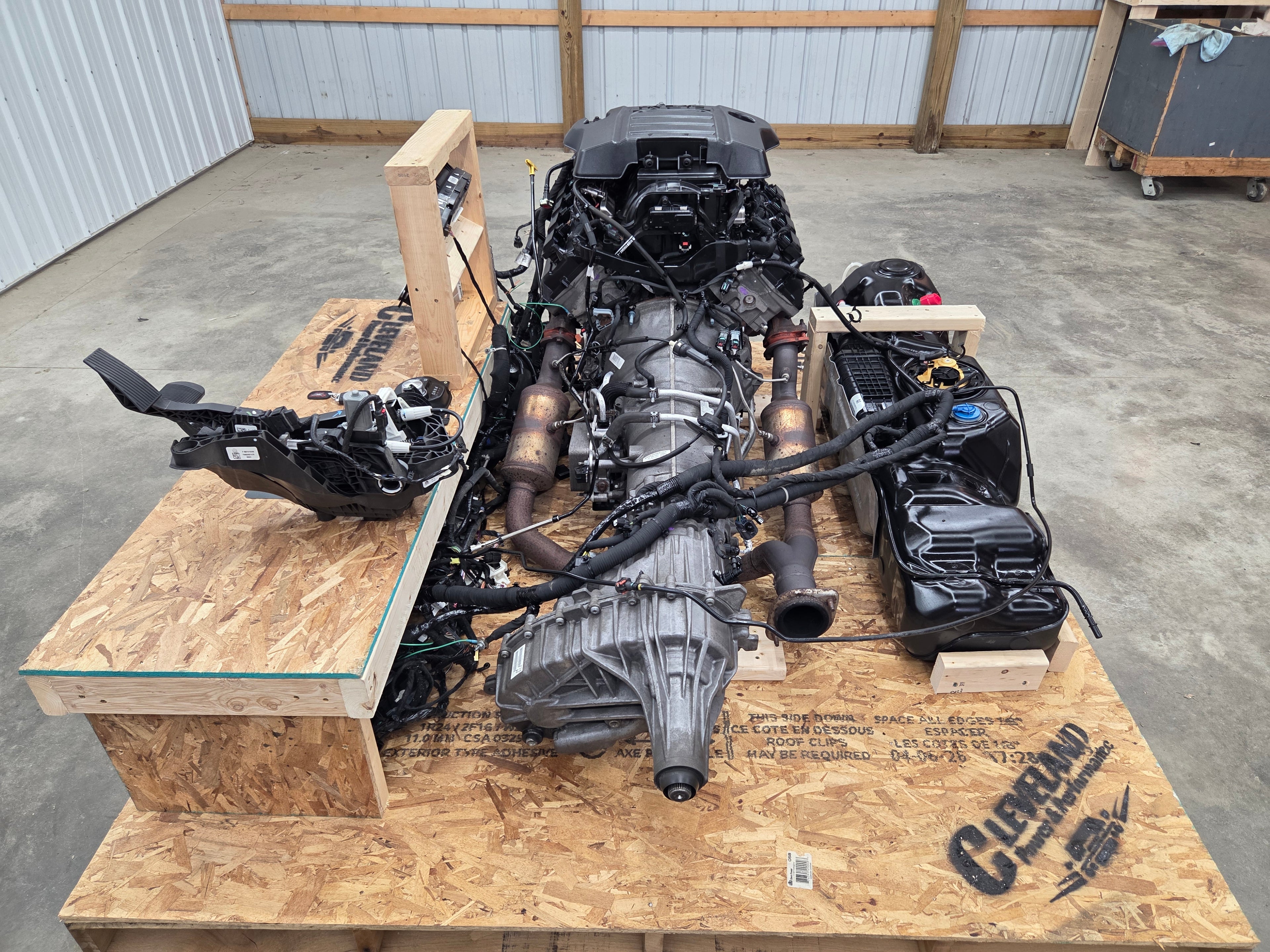 2021 Dodge Ram 1500 5.7L HEMI Engine 8 Speed Automatic Transmission 4×4 Turn Key Pallet 51K