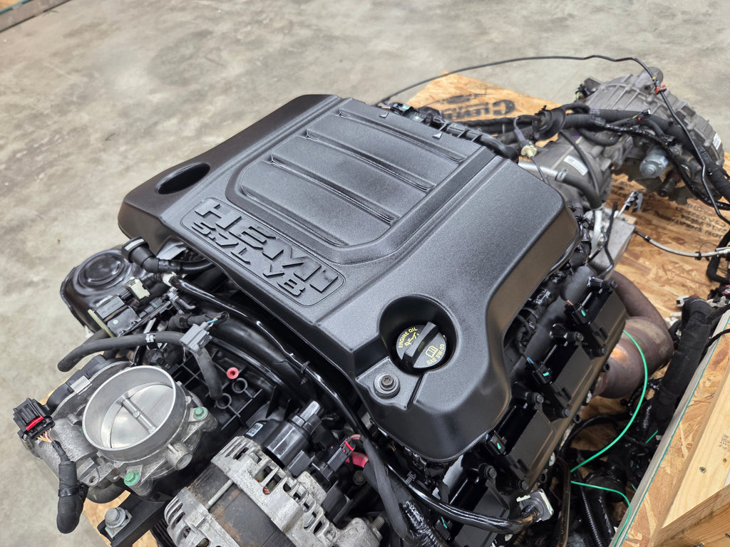 2021 Dodge Ram 1500 5.7L HEMI Engine 8 Speed Automatic Transmission 4×4 Turn Key Pallet 51K