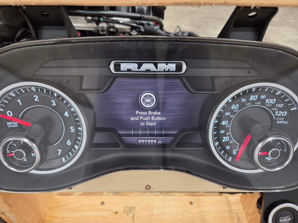 2021 Dodge Ram 1500 5.7L HEMI Engine 8 Speed Automatic Transmission 4×4 Turn Key Pallet 51K