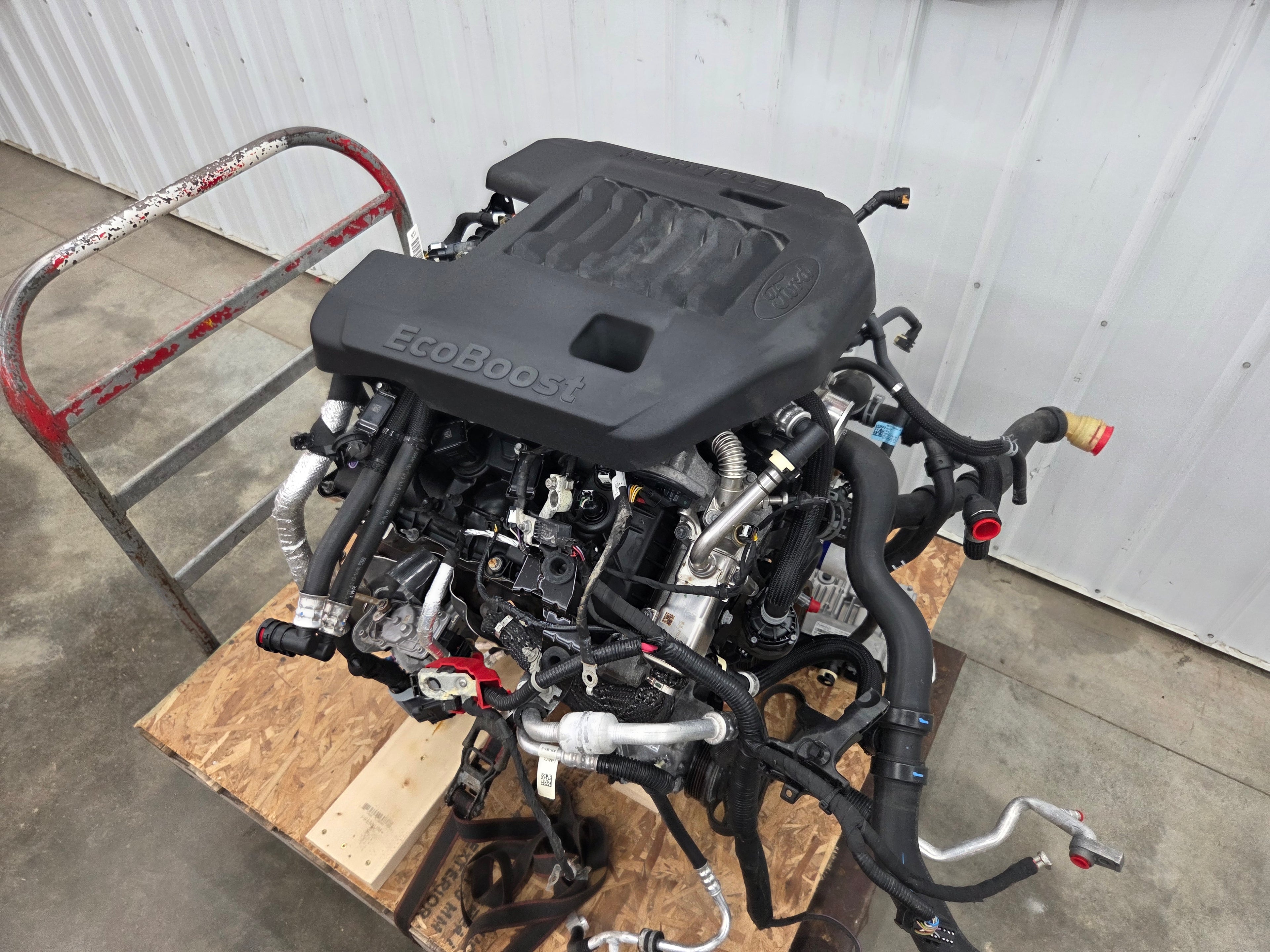 2023 Ford F150 3.5L Ecoboost Twin Turbocharged V6 Engine with Harness & Computer 43K