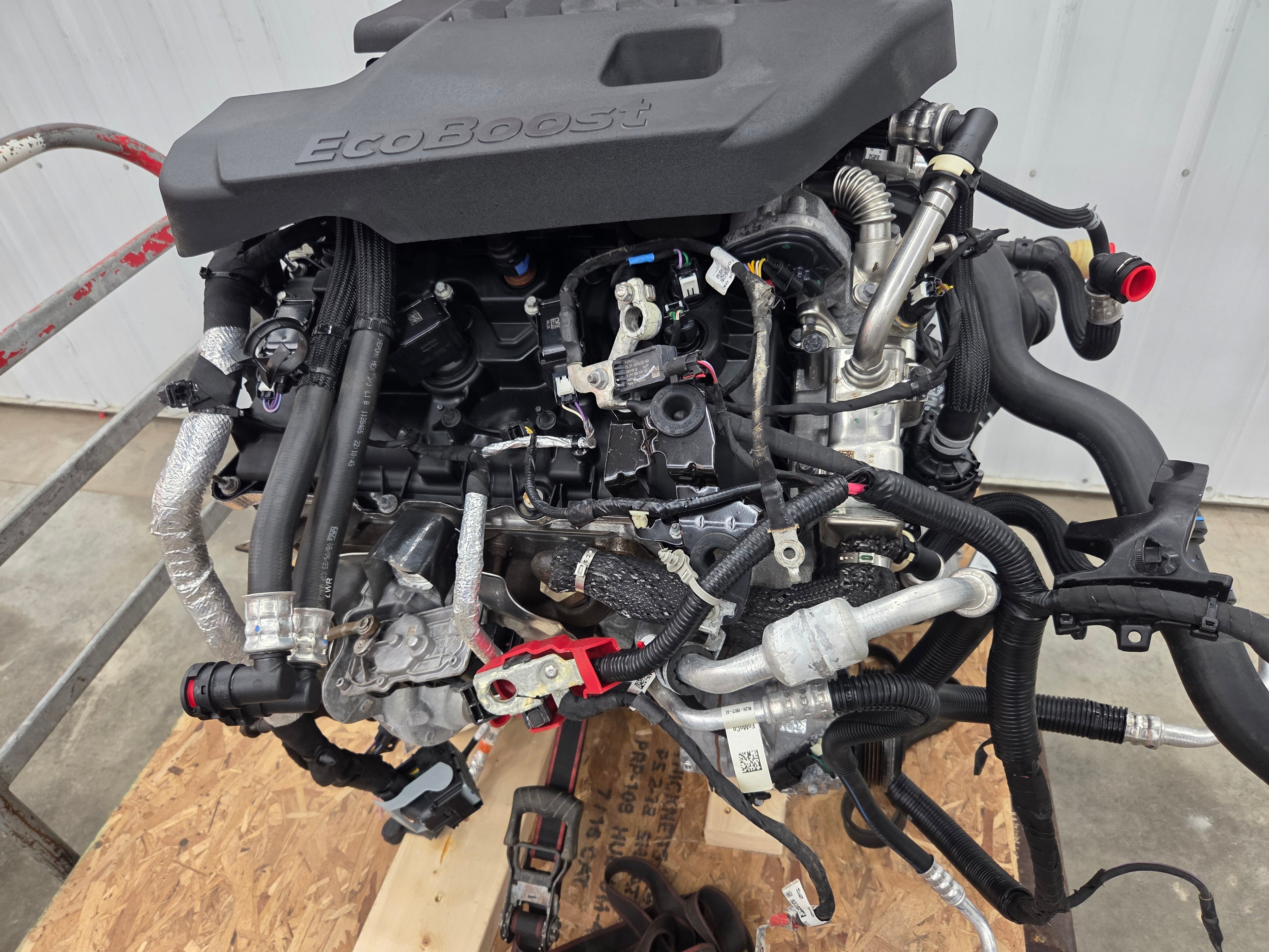 2023 Ford F150 3.5L Ecoboost Twin Turbocharged V6 Engine with Harness & Computer 43K