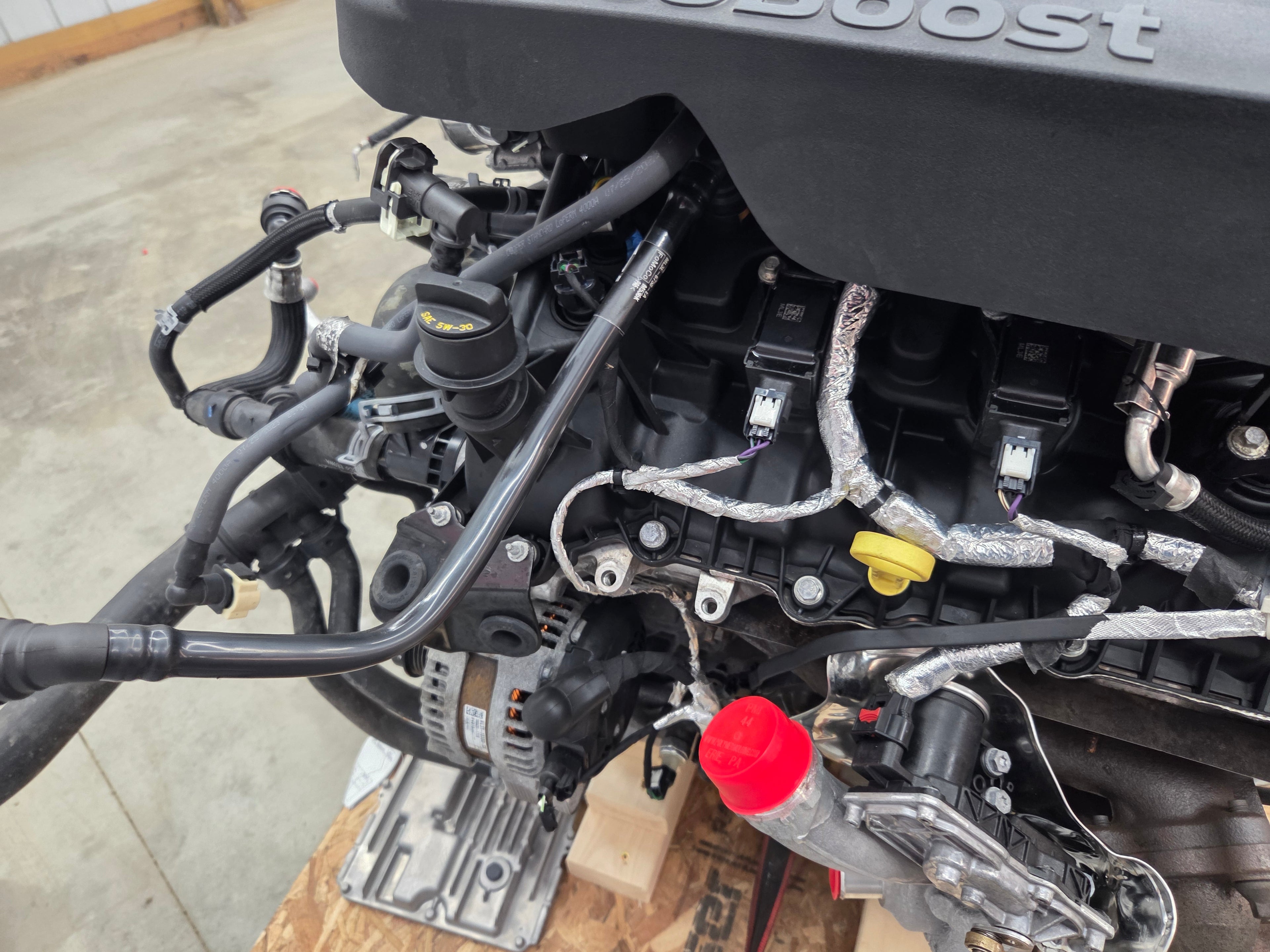 2023 Ford F150 3.5L Ecoboost Twin Turbocharged V6 Engine with Harness & Computer 43K