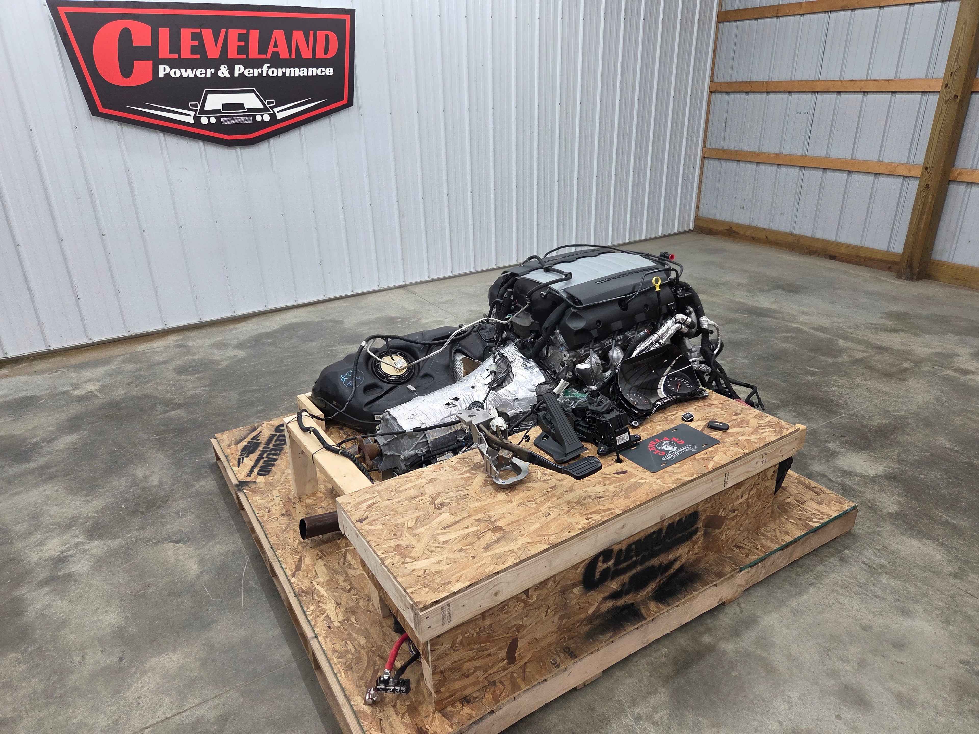 2023 Camaro SS 6.2L LT1 Engine 10 Speed Automatic Transmission Turn Key Pallet 20K MILES
